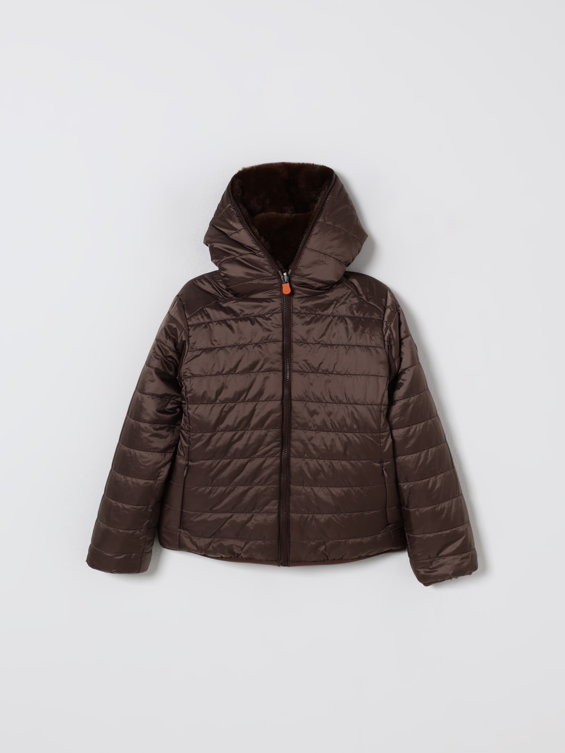 SAVE THE DUCK ABRIGO: Abrigo de pelo sintético niños Save The Duck, Marrón - Img 3