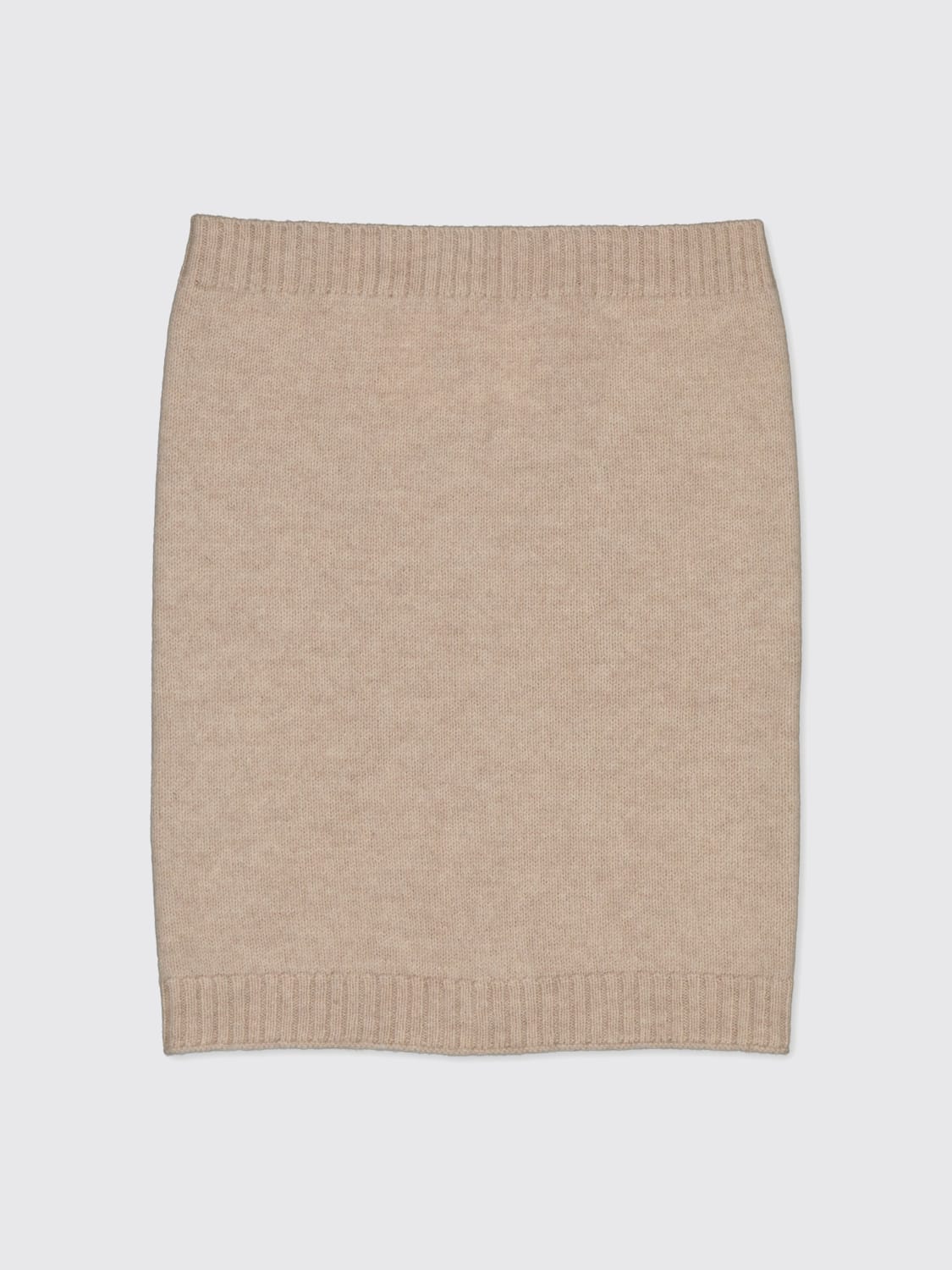 BOBBIN & TRICOT SCALDA COLLO: Collo in cashmere Bobbin & Tricot, Beige - Img 1