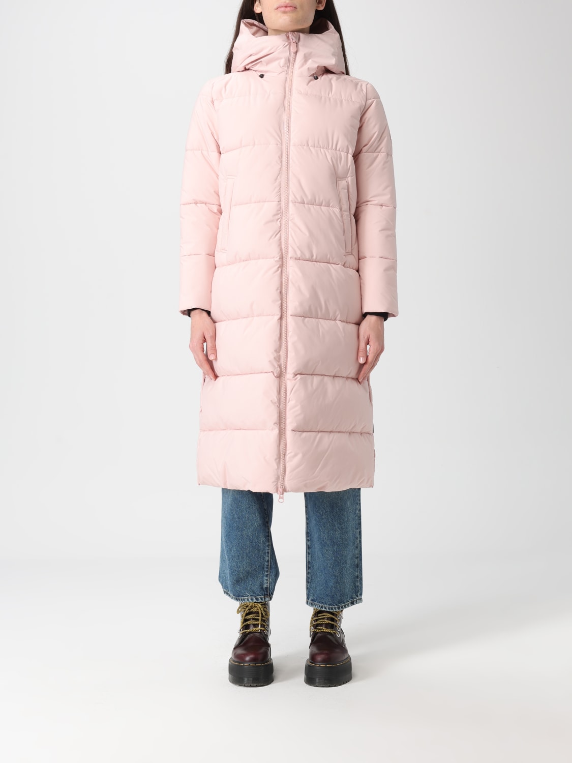 SAVE THE DUCK VESTE: Manteau femme Save The Duck, Rose - Img 1