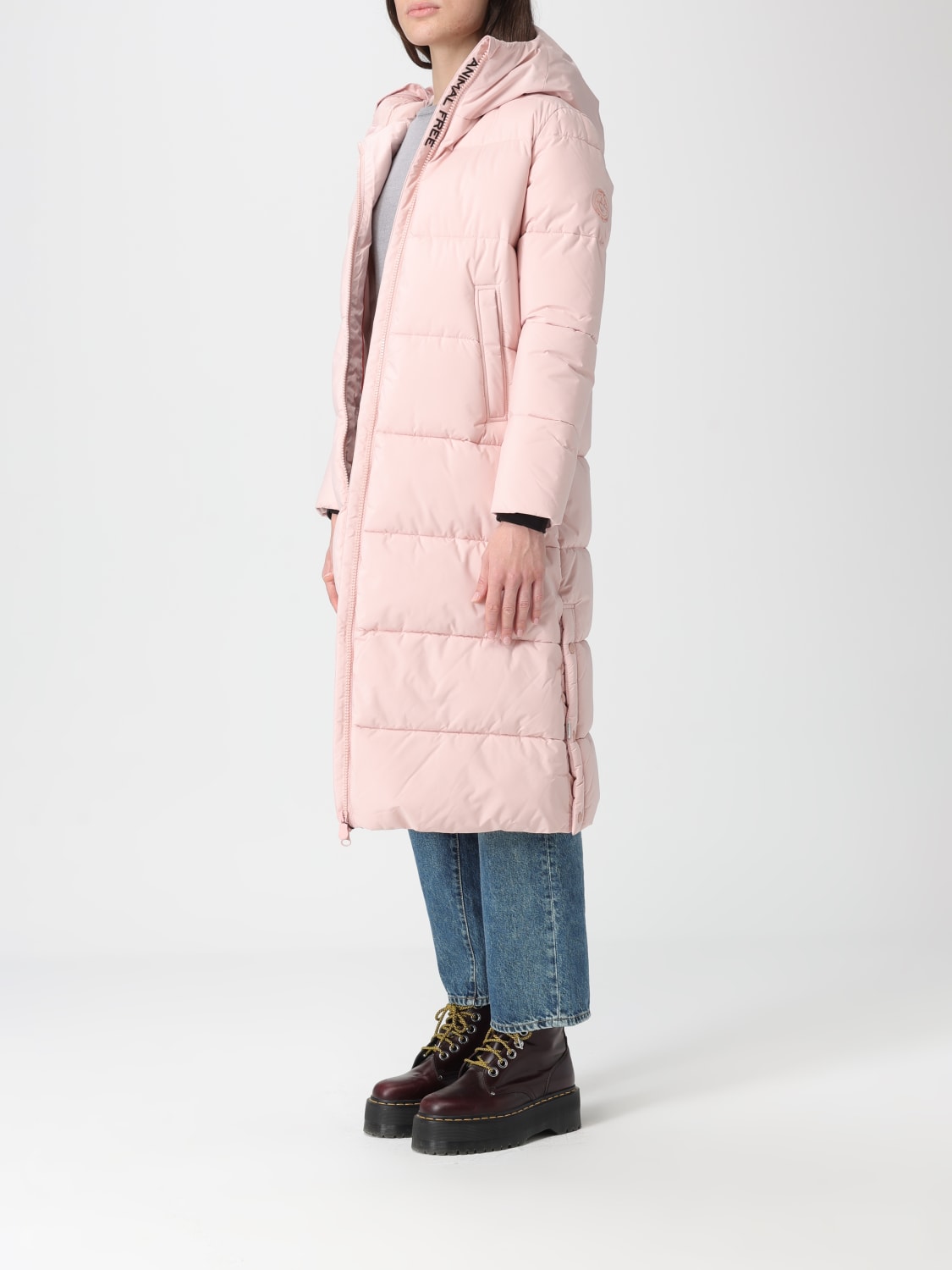 SAVE THE DUCK VESTE: Manteau femme Save The Duck, Rose - Img 3