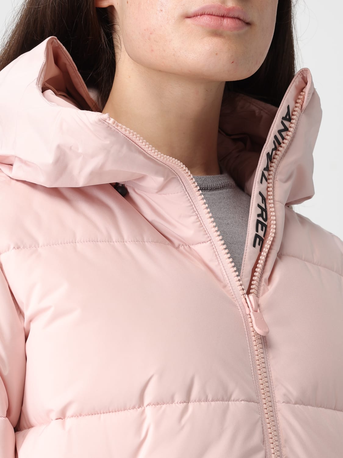 SAVE THE DUCK VESTE: Manteau femme Save The Duck, Rose - Img 4