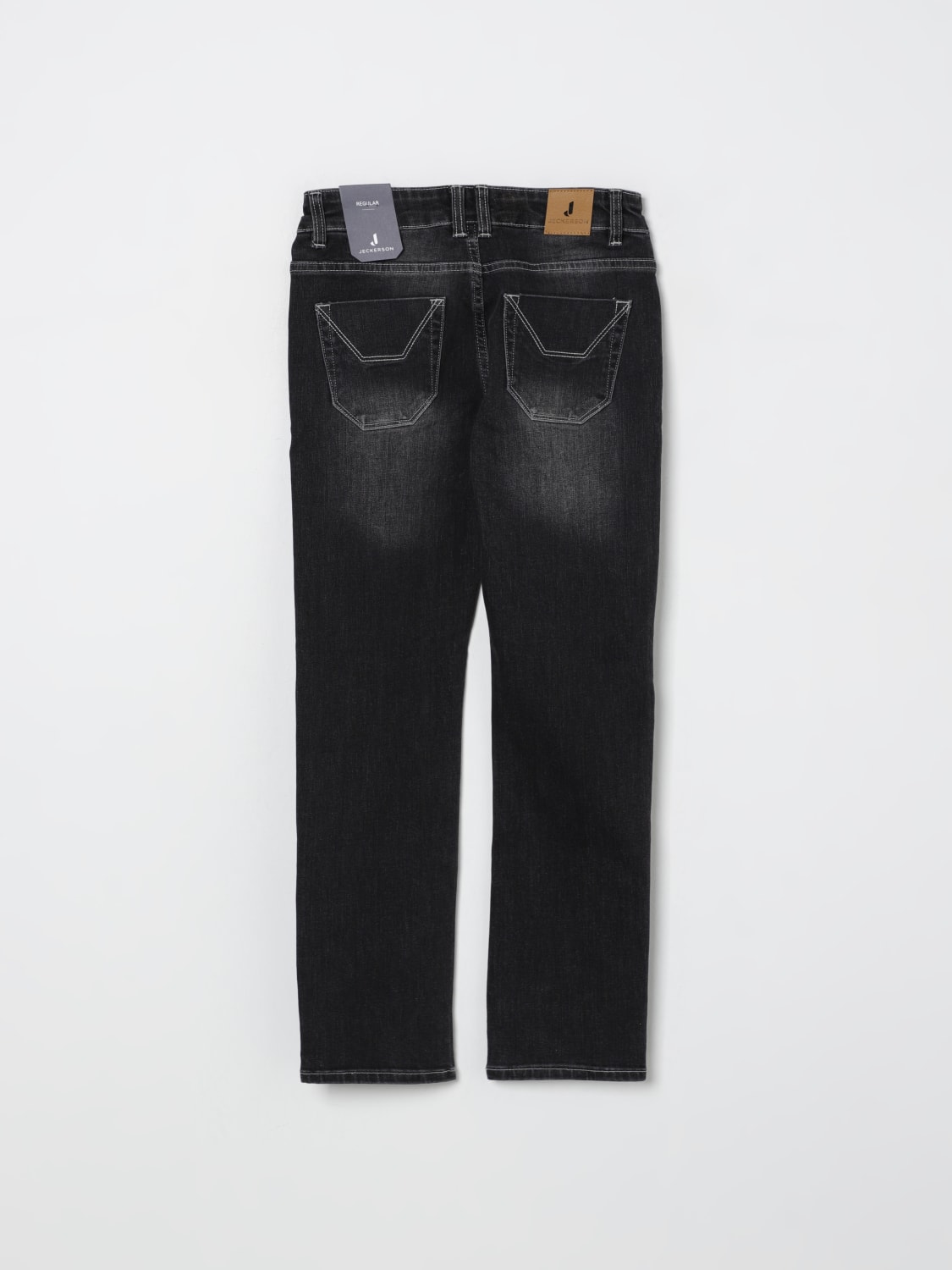 JECKERSON JEANS: Pants kids Jeckerson, Grey - Img 2