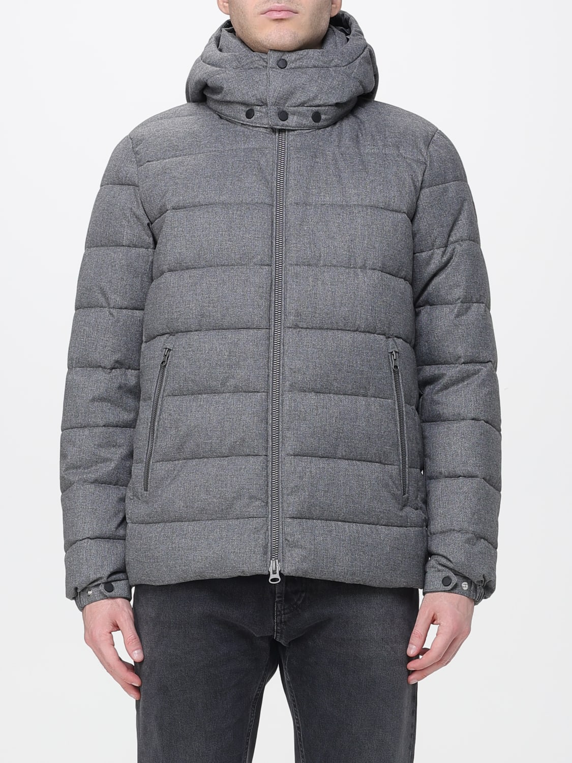 SAVE THE DUCK 外套: 外套 男士 Save The Duck, 灰色 - Img 1