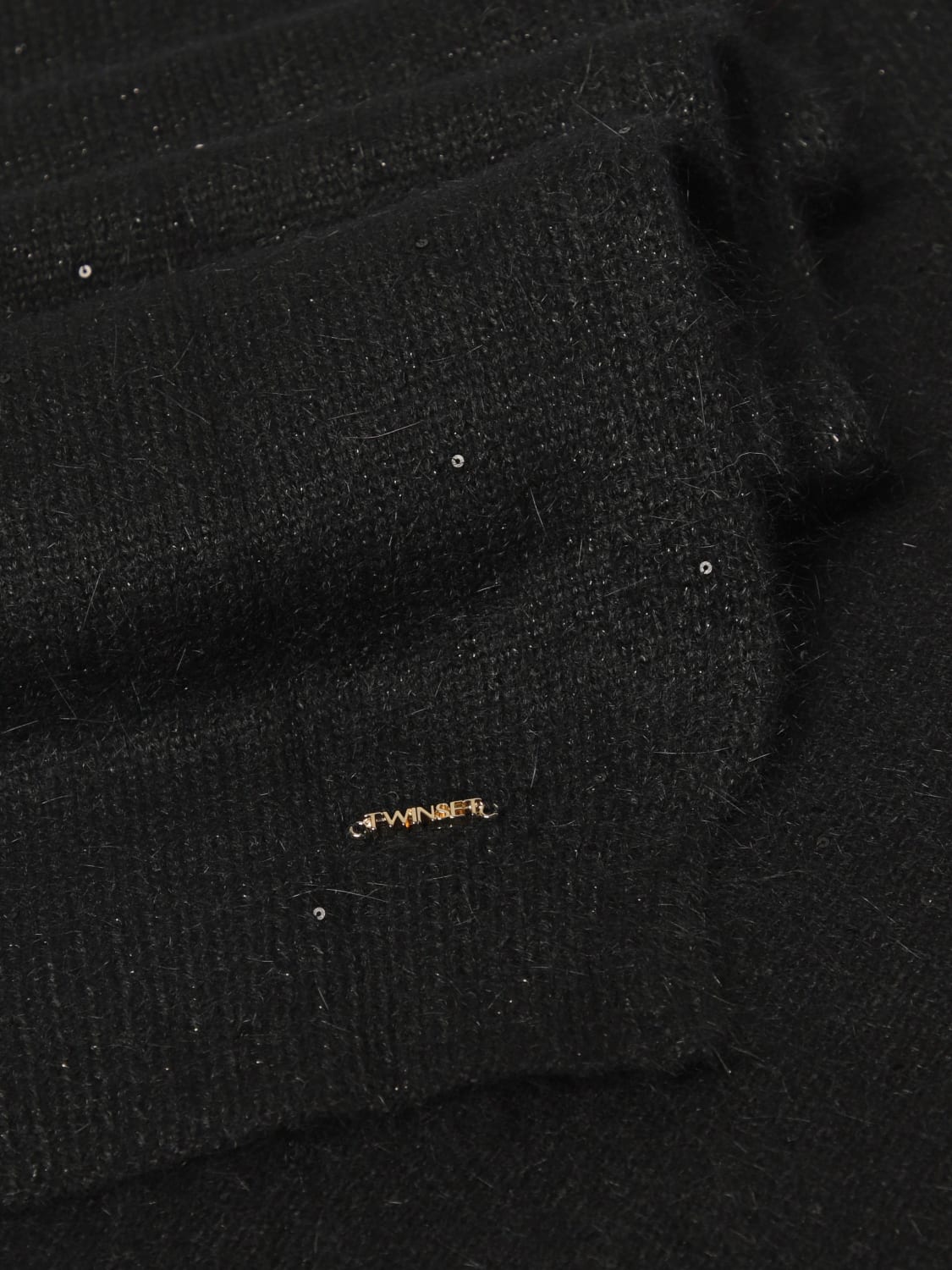 TWINSET SCARF: Scarf woman Twinset, Black - Img 3