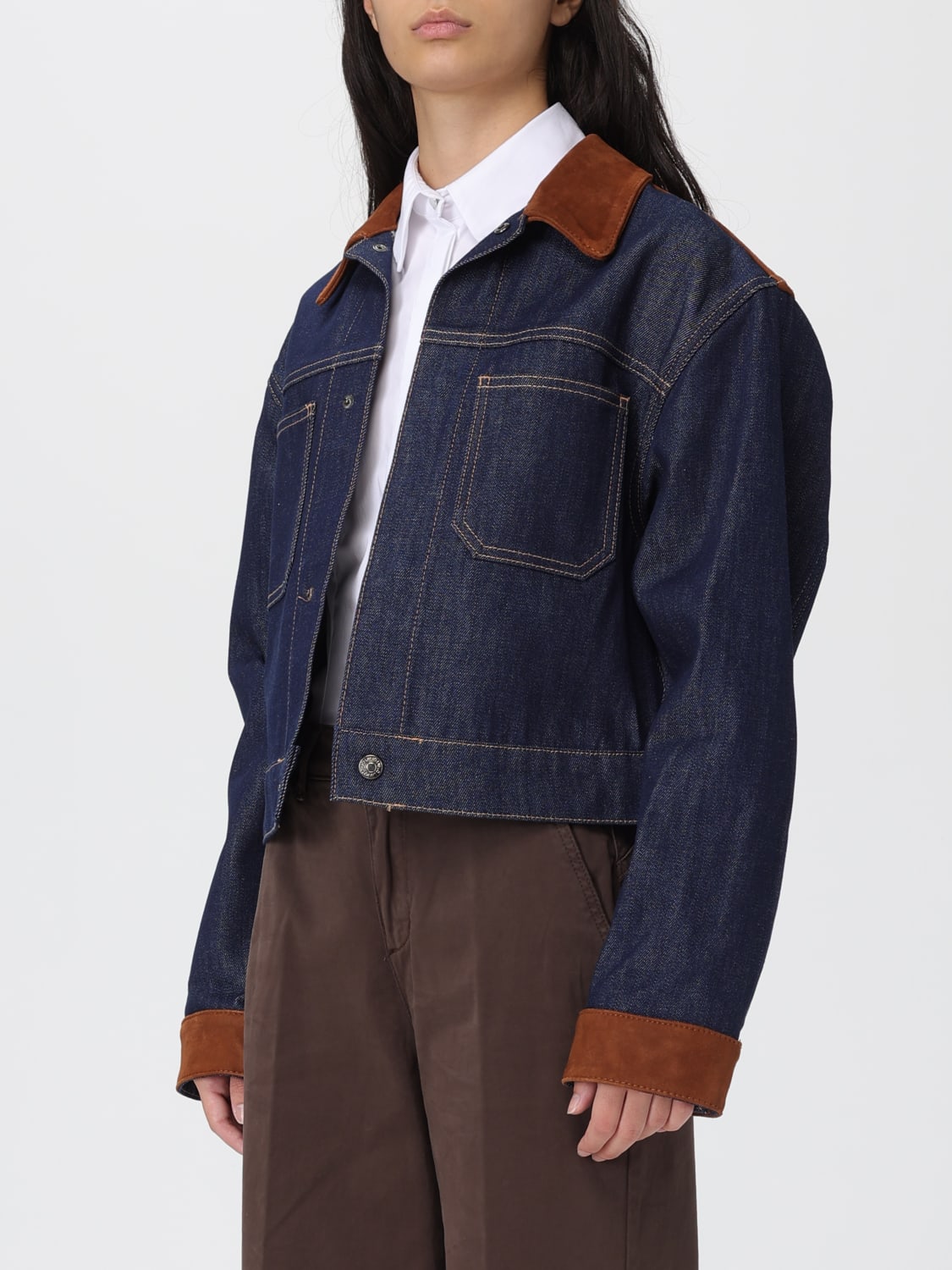 LIU JO CHAQUETA: Abrigo mujer Liu Jo, Denim - Img 3