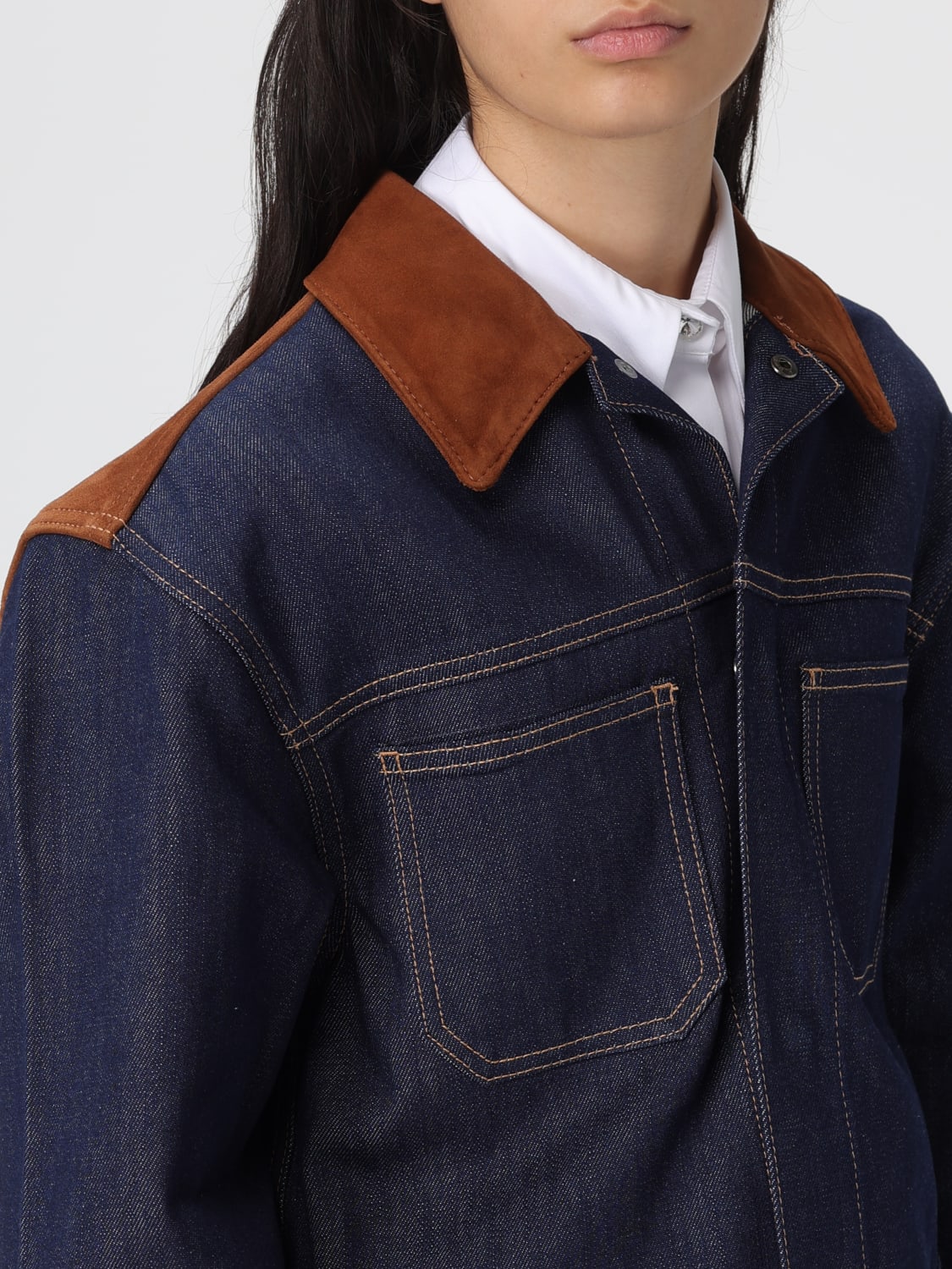 LIU JO CHAQUETA: Abrigo mujer Liu Jo, Denim - Img 4