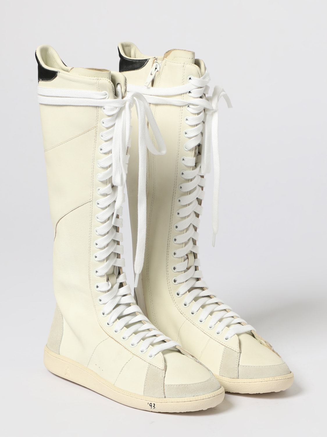 PATRIZIA PEPE BOTTES: Chaussures femme Patrizia Pepe, Blanc - Img 2