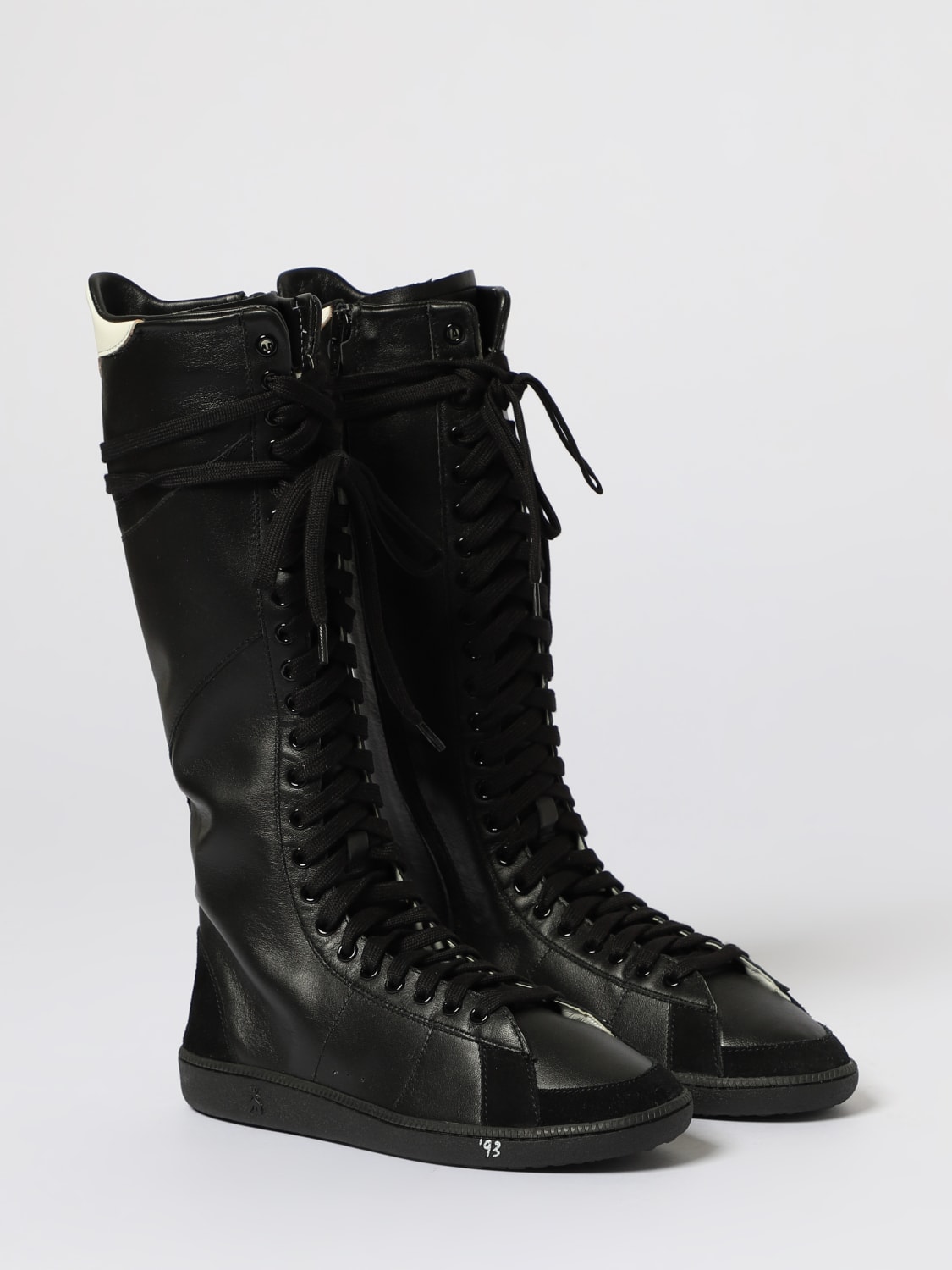 PATRIZIA PEPE BOOTS: Patrizia Pepe Boxeur SKIN '93 leather boots, Black - Img 2