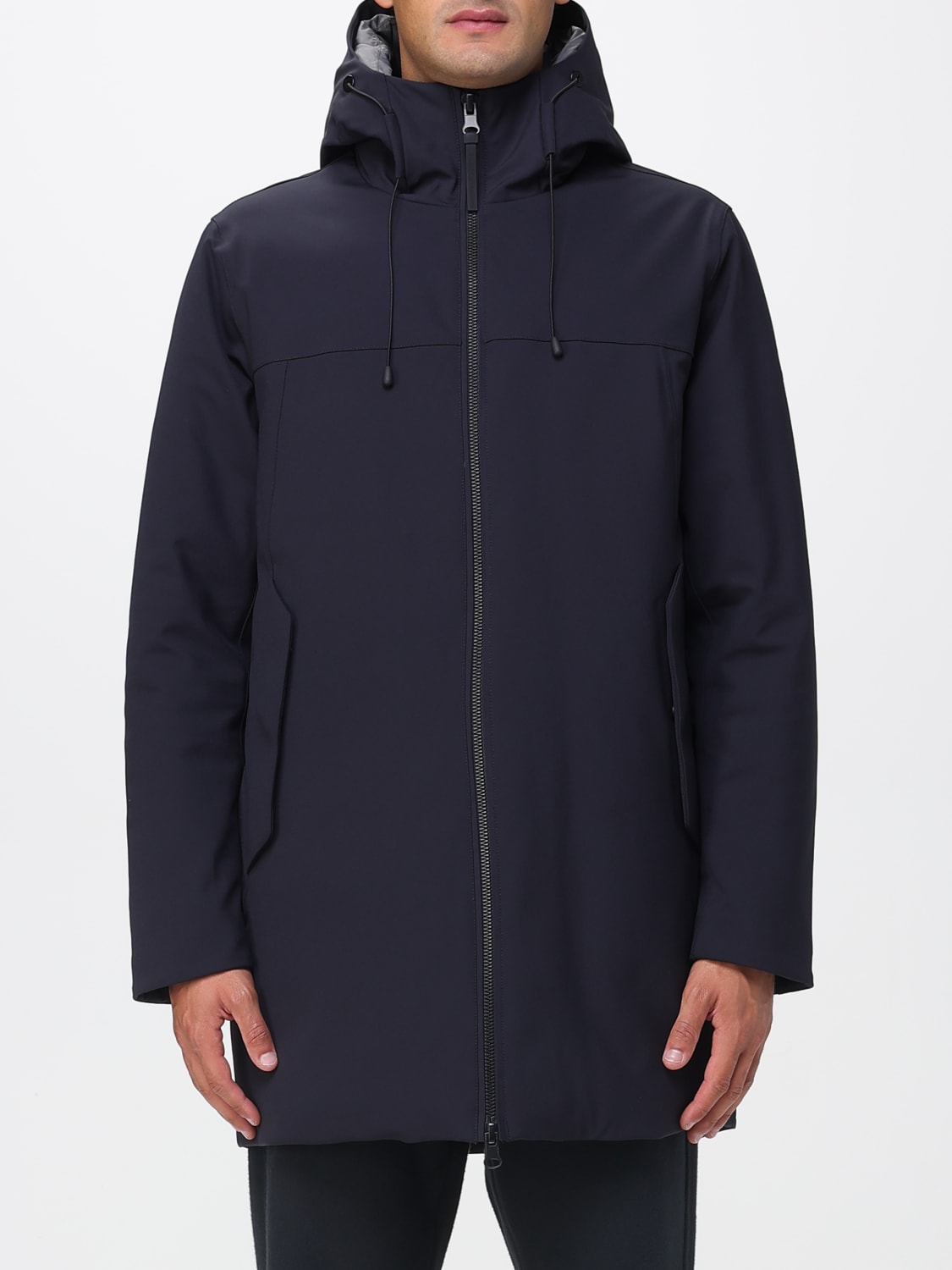 PEOPLE OF SHIBUYA COAT: Jacket men People Of Shibuya, Blue - Img 1