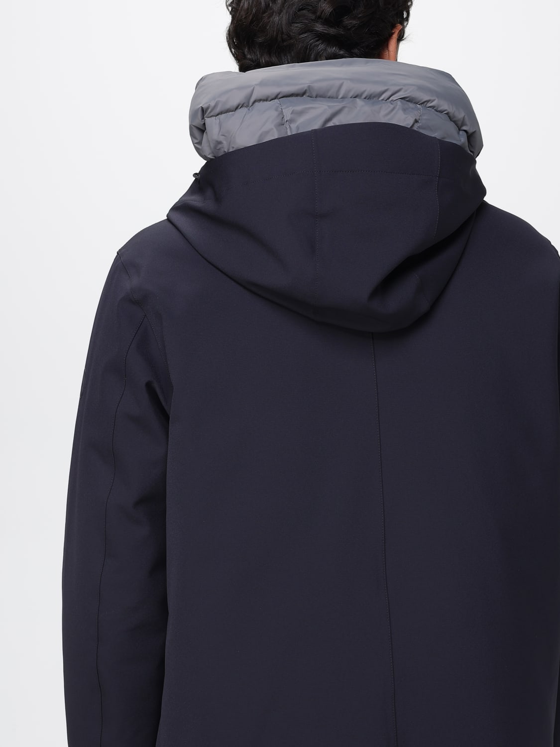 PEOPLE OF SHIBUYA COAT: Jacket men People Of Shibuya, Blue - Img 4