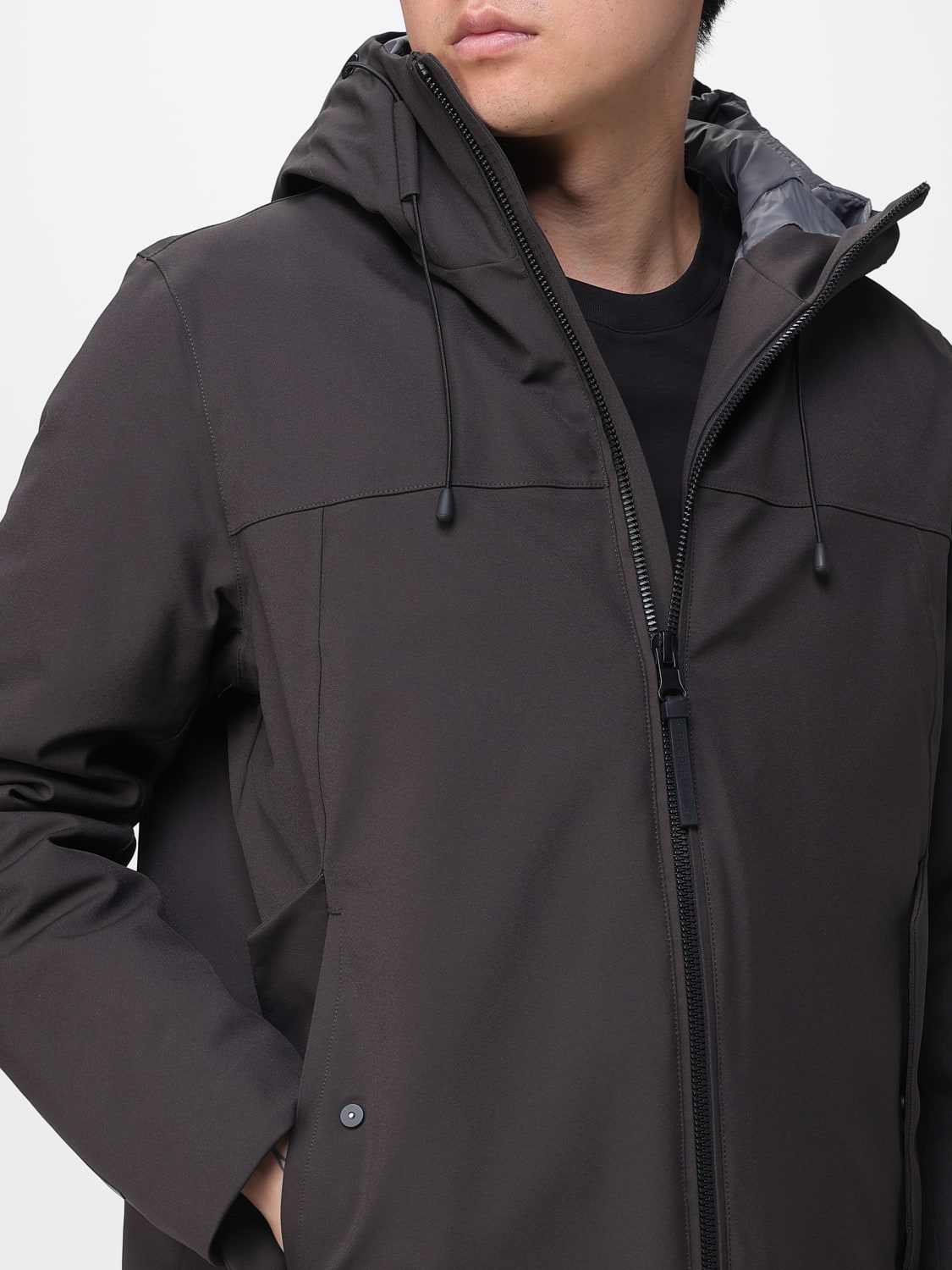 PEOPLE OF SHIBUYA COAT: Jacket men People Of Shibuya, Brown - Img 3