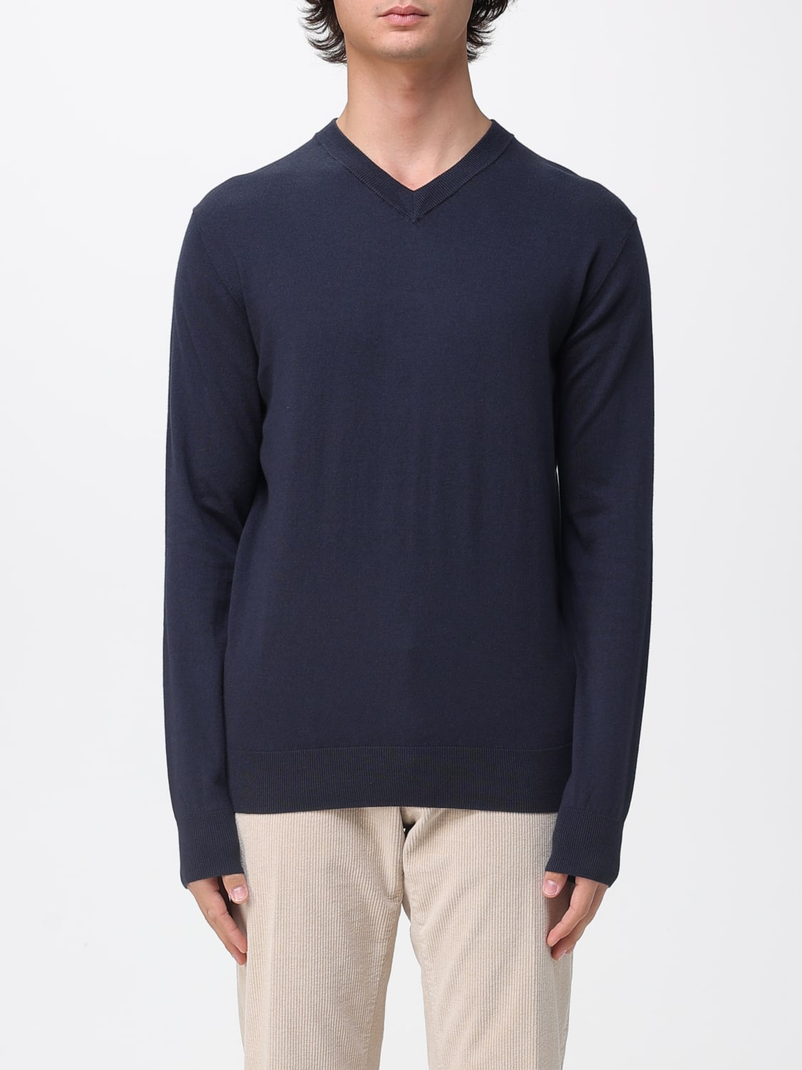 PEOPLE OF SHIBUYA SWEATER: Sweater men People Of Shibuya, Blue - Img 1