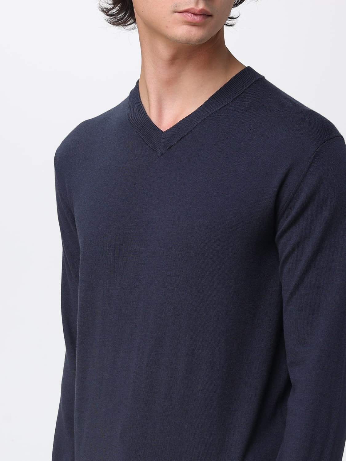 PEOPLE OF SHIBUYA SWEATER: Sweater men People Of Shibuya, Blue - Img 3