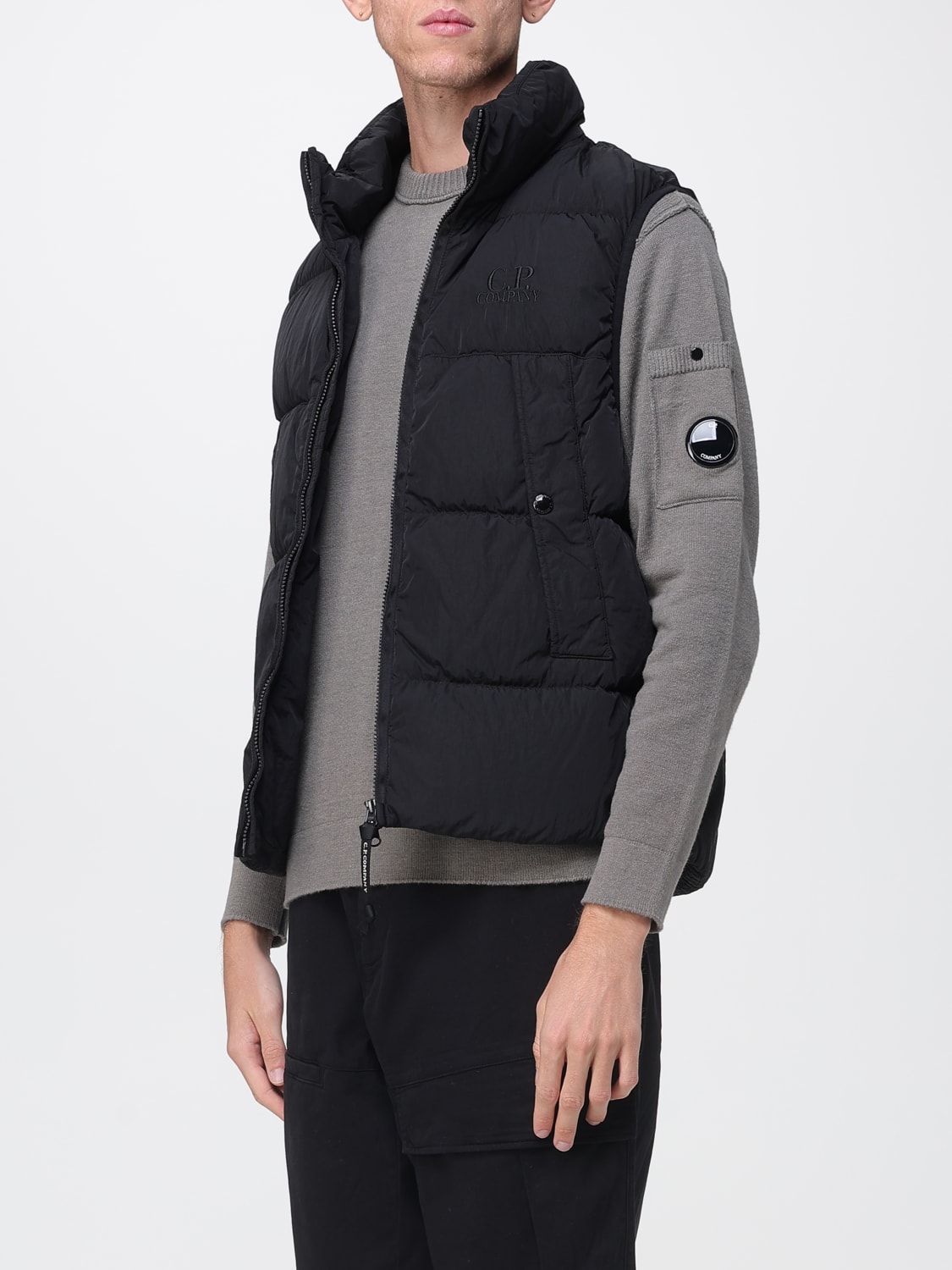 C.P. COMPANY SUIT VEST: Coat men C.P. Company, Black - Img 3
