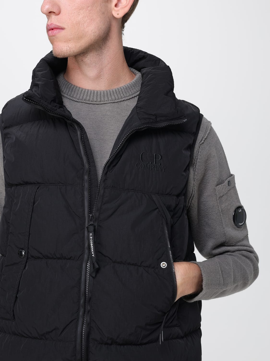 C.P. COMPANY SUIT VEST: Coat men C.P. Company, Black - Img 4