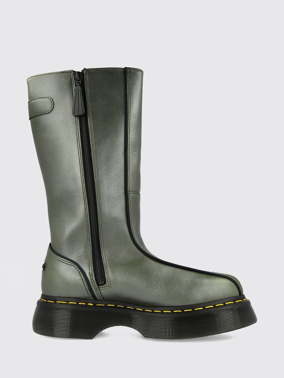 DR. MARTENS BOOTS: Shoes woman Dr. Martens, Olive - Img 1