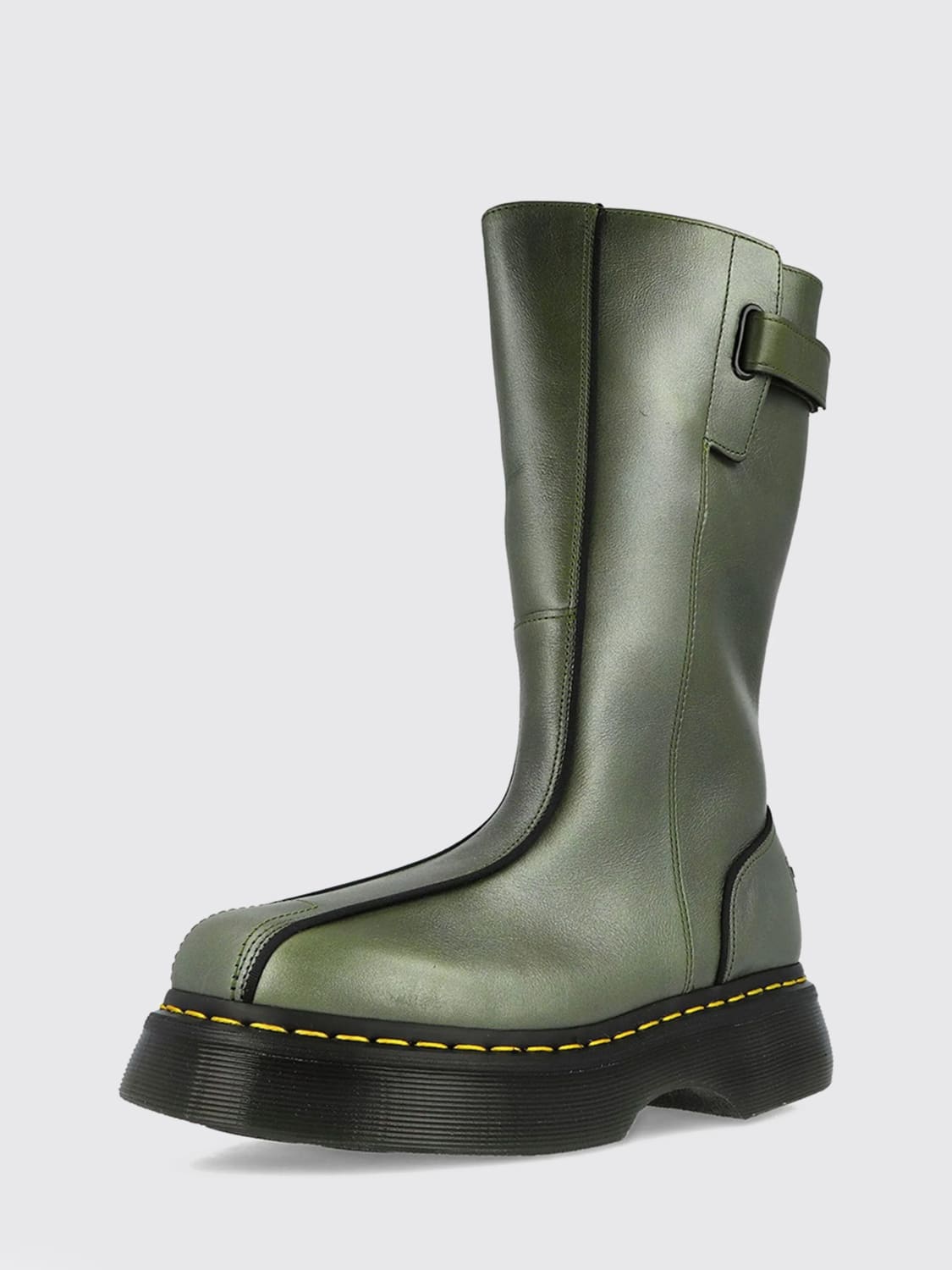 DR. MARTENS BOOTS: Shoes woman Dr. Martens, Olive - Img 2