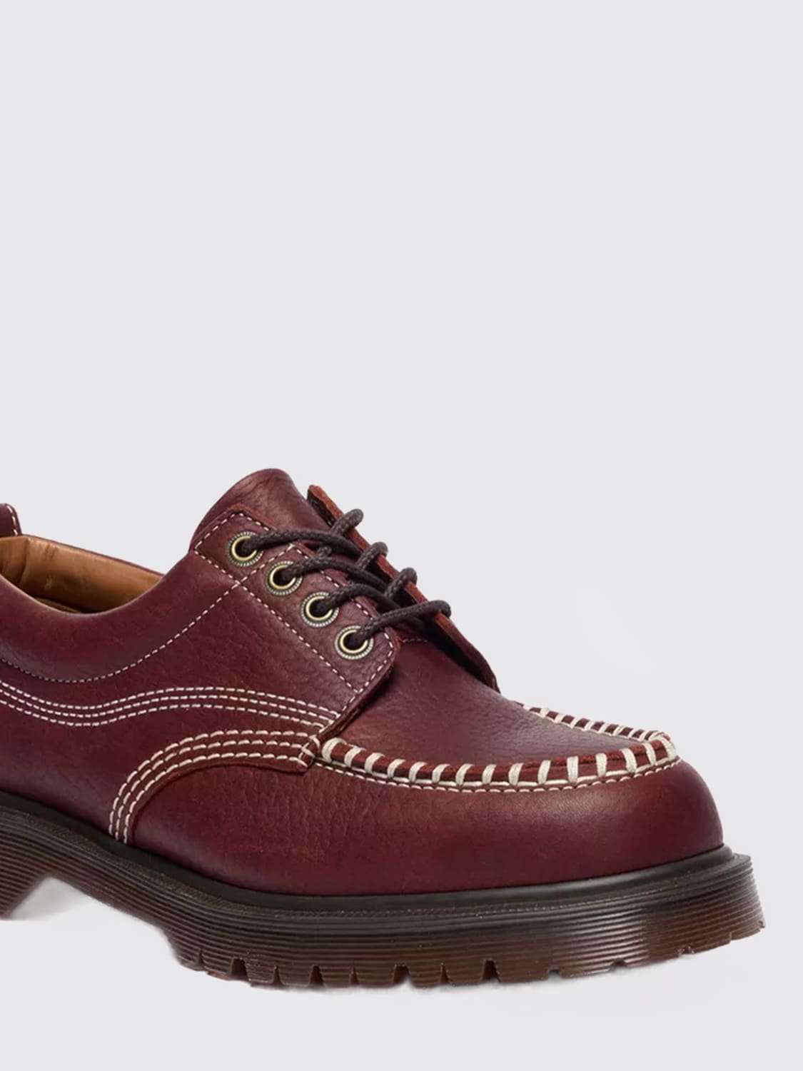 DR. MARTENS BROGUE SHOES: Shoes men Dr. Martens, Red - Img 4