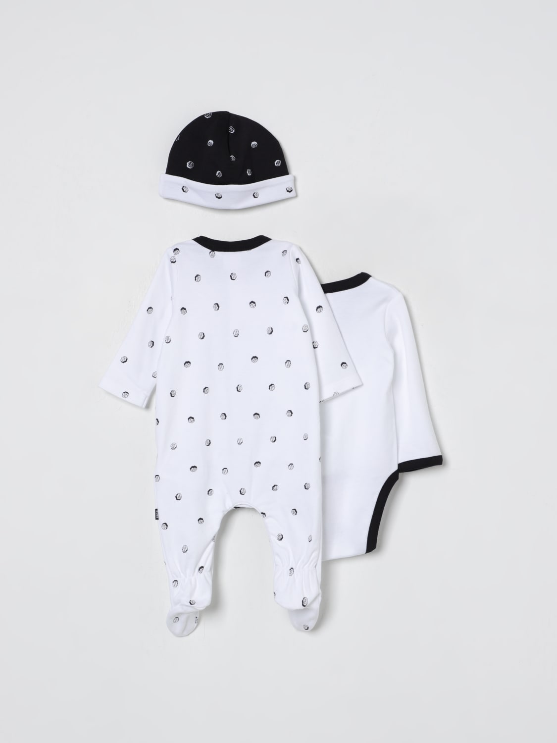 BOSS JUMPSUIT: Romper kids Boss, White - Img 2