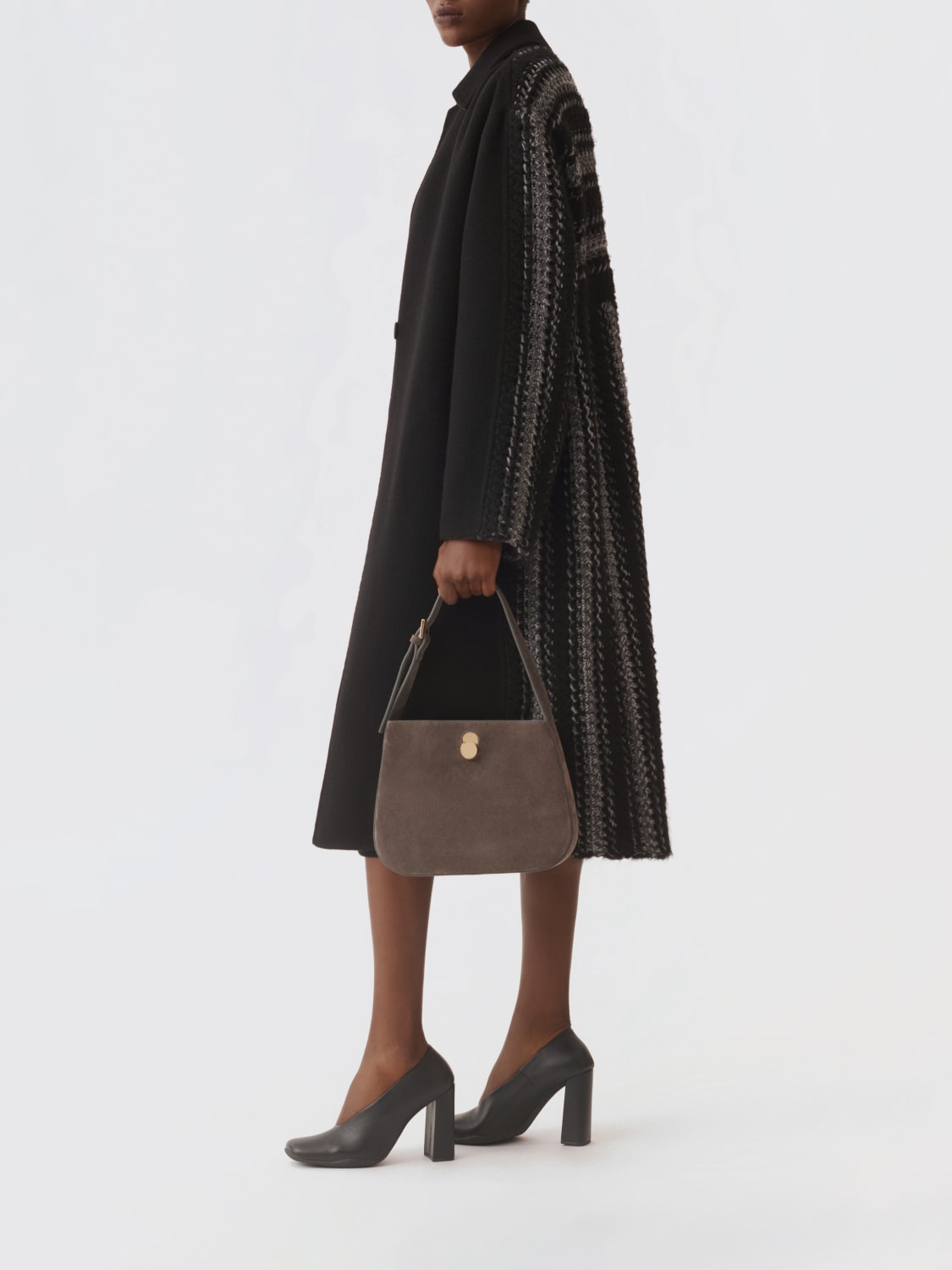 FABIANA FILIPPI COAT: Coat woman Fabiana Filippi, Black - Img 2