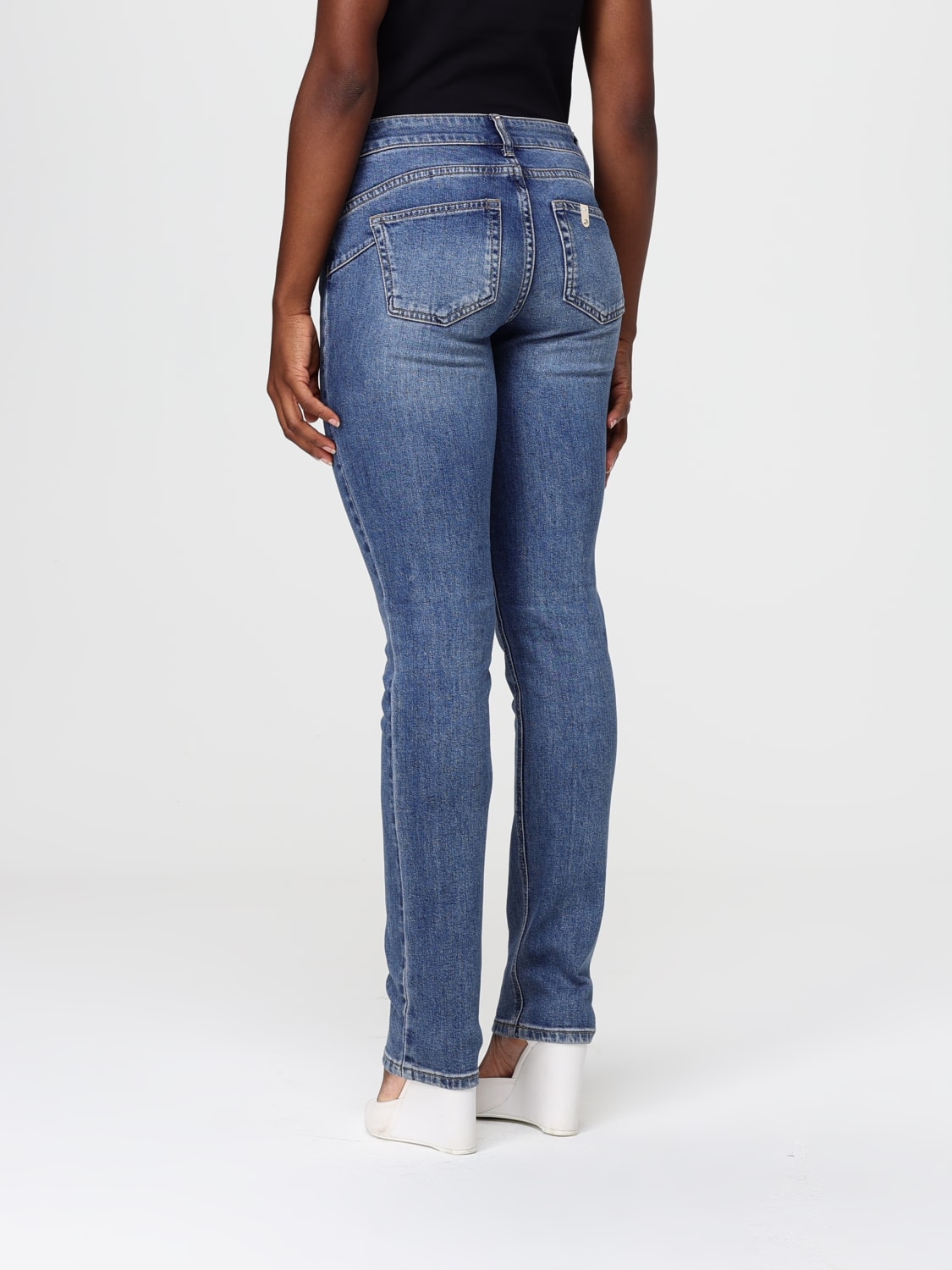 LIU JO VAQUEROS: Vaqueros mujer Liu Jo, Azul Oscuro - Img 2