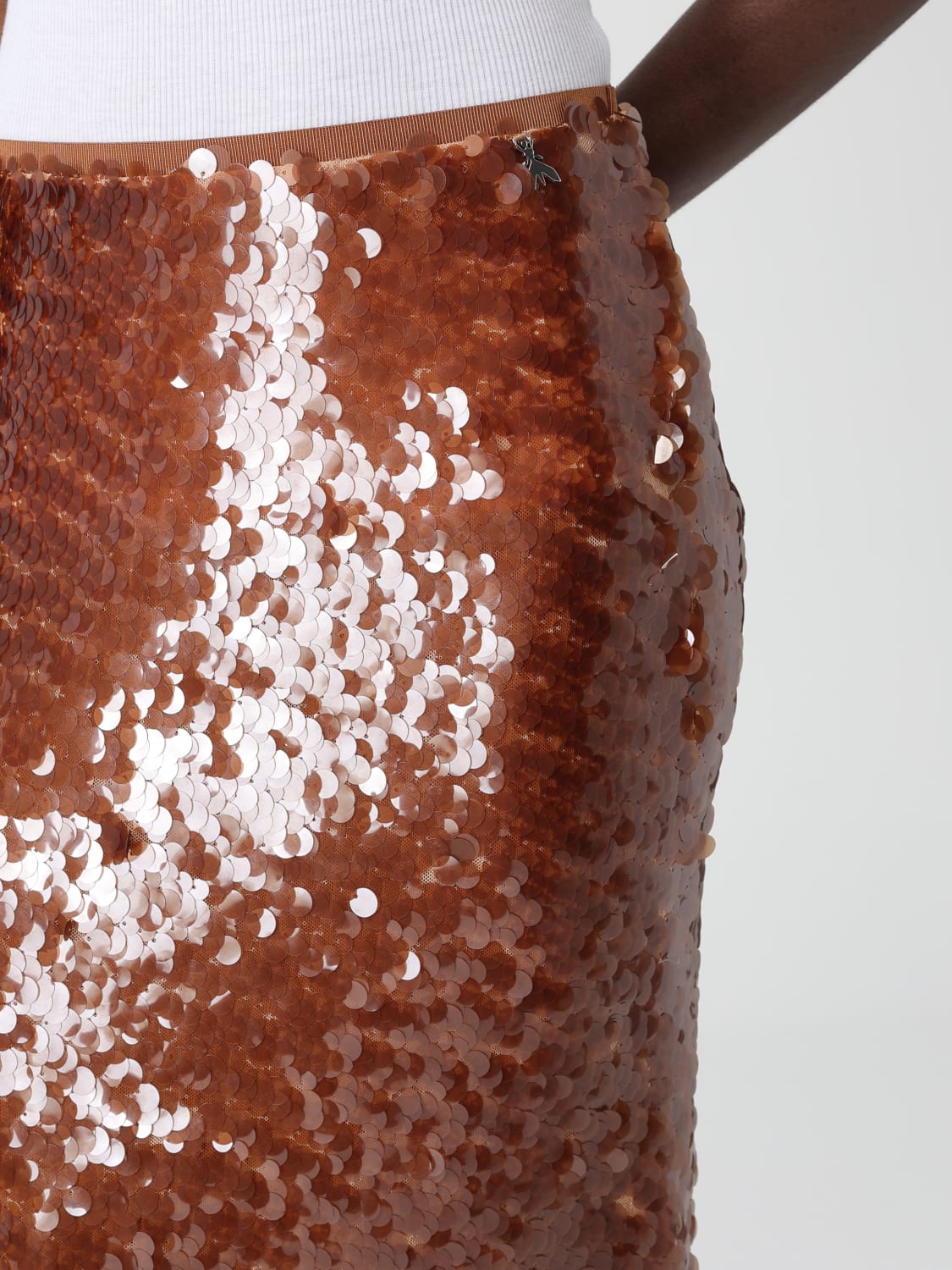 PATRIZIA PEPE SKIRT: Skirt woman Patrizia Pepe, Beige - Img 3