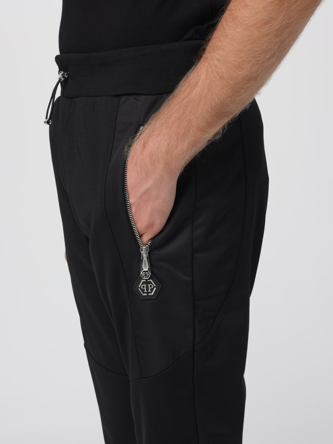 PHILIPP PLEIN HOSE: Hose herren Philipp Plein, Schwarz - Img 3