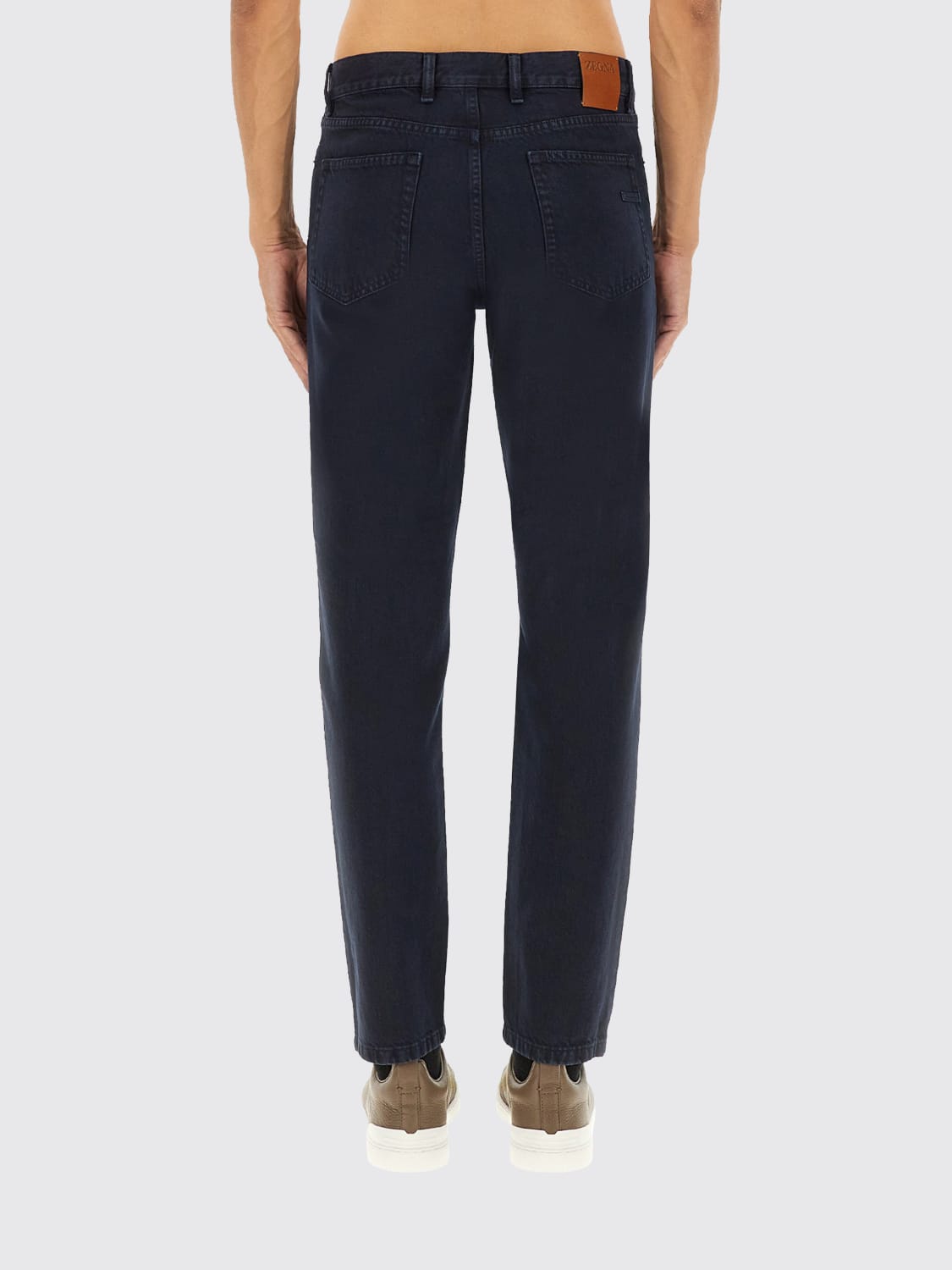 ZEGNA JEANS: Jeans men Zegna, Black - Img 3