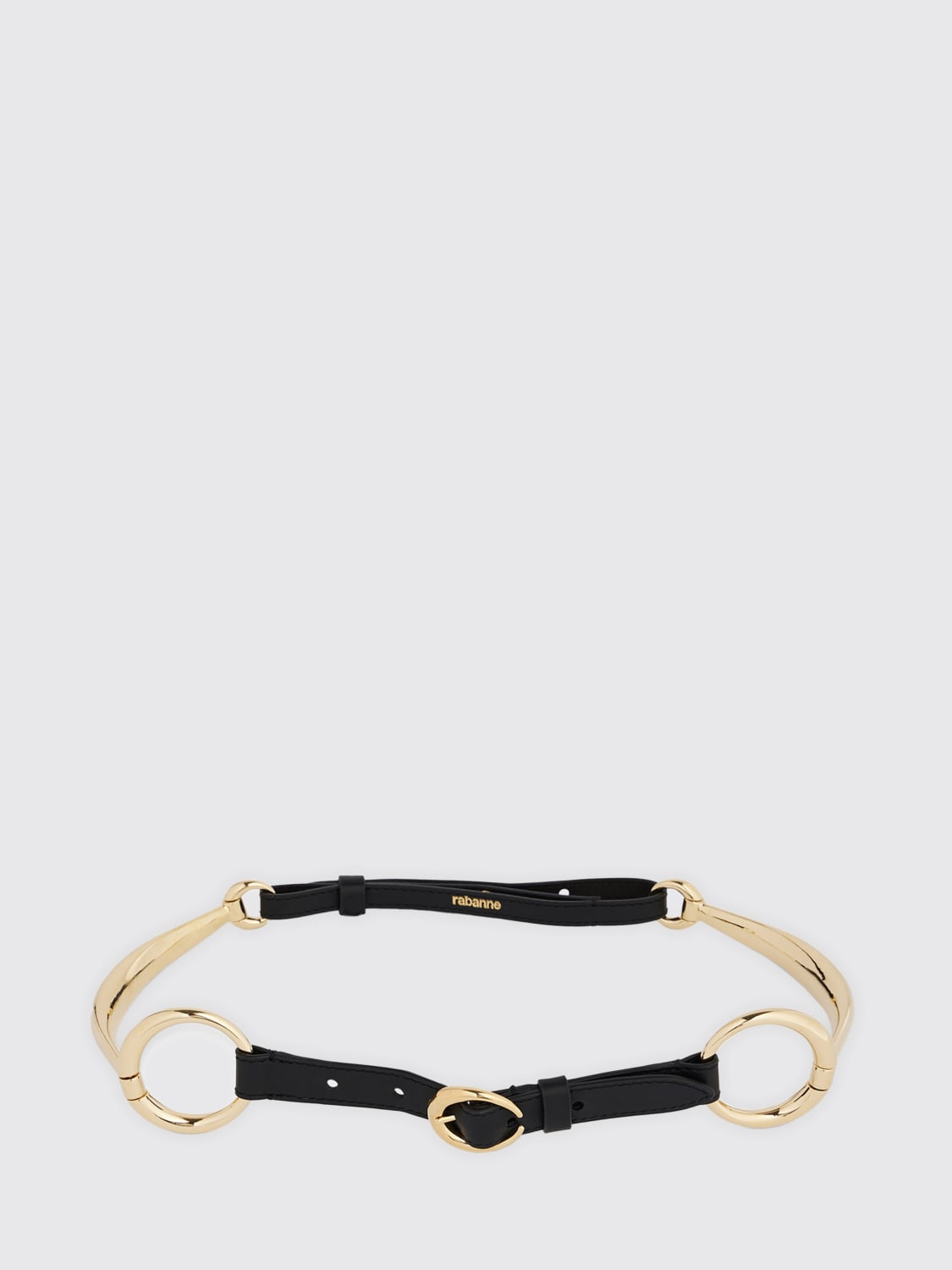 RABANNE BELT: Bracelet woman Rabanne, Black - Img 1