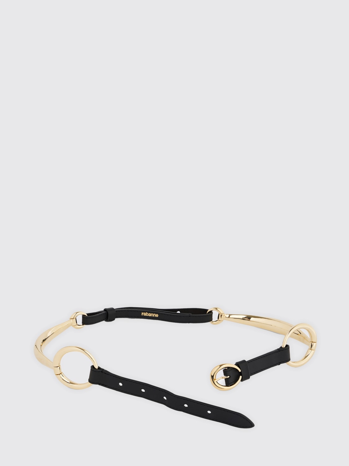 RABANNE BELT: Bracelet woman Rabanne, Black - Img 3