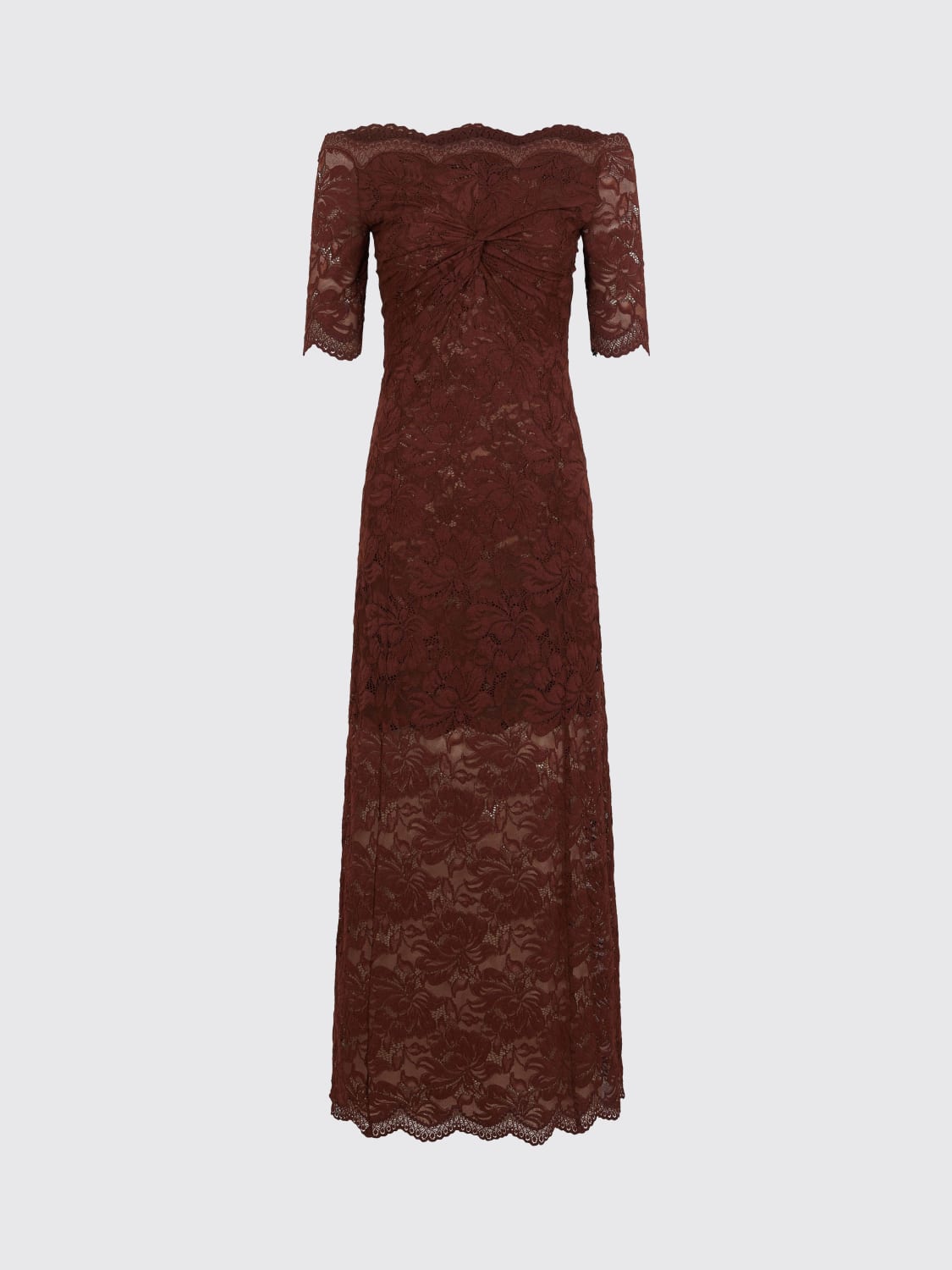 RABANNE ROBE: Robe femme Rabanne, Marron - Img 1