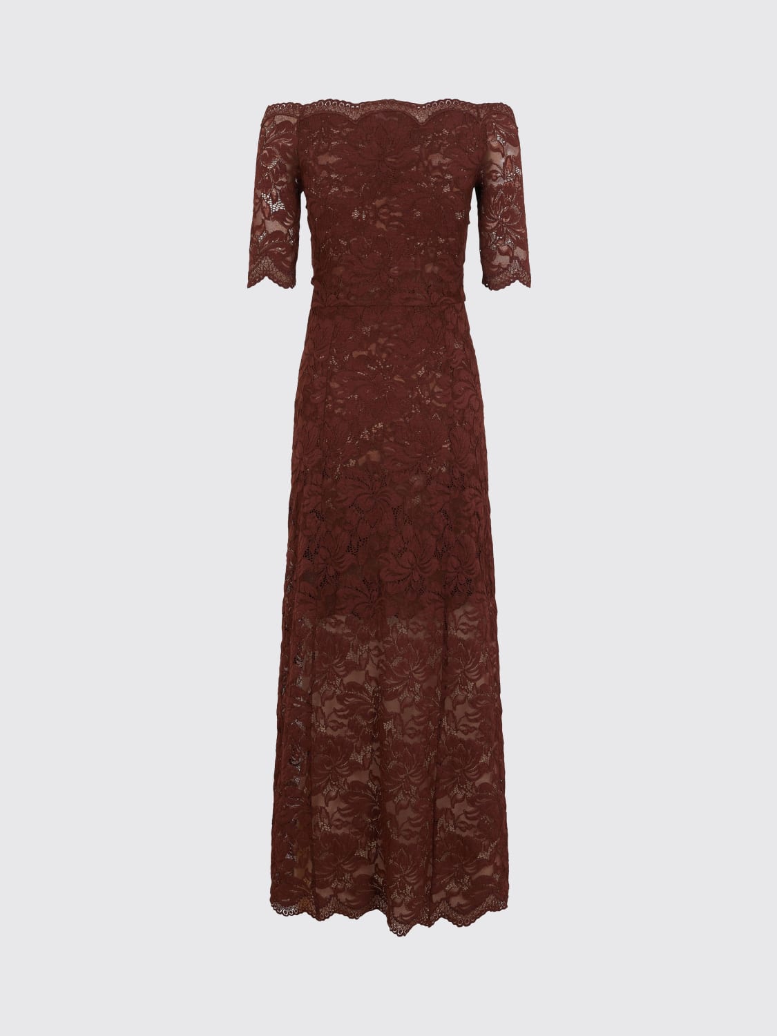 RABANNE ROBE: Robe femme Rabanne, Marron - Img 2