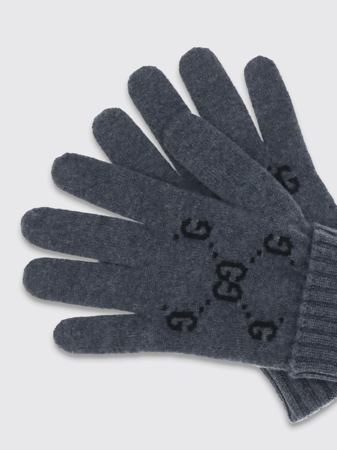 GUCCI GLOVES: Hat men Gucci, Black - Img 3