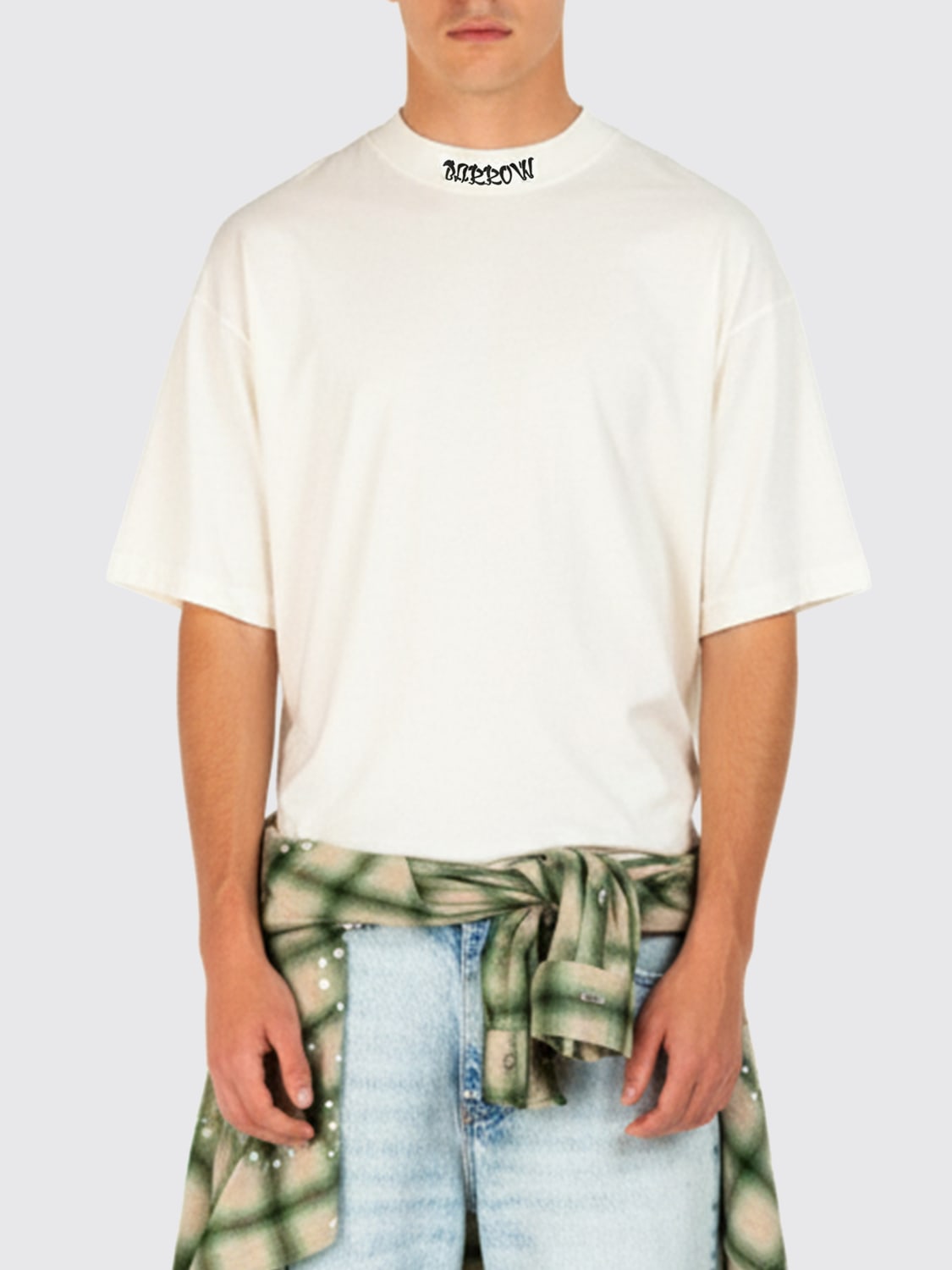 BARROW T-SHIRT: T-shirt men Barrow, White - Img 1