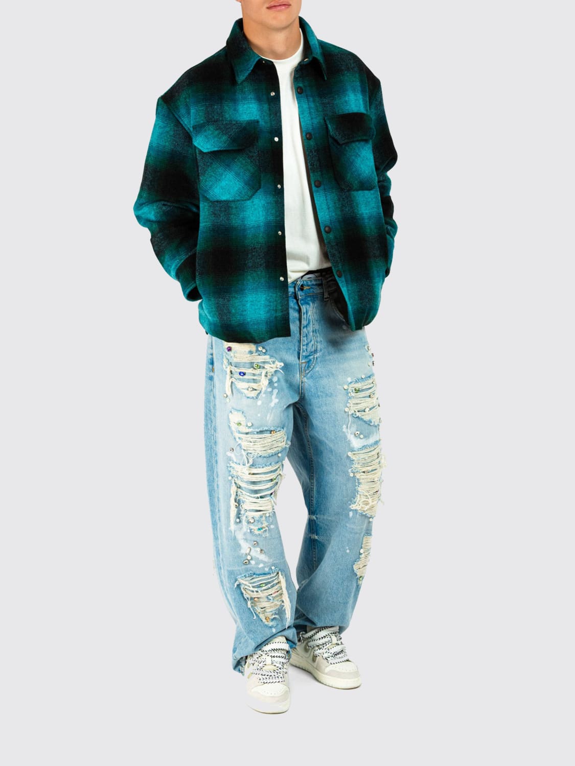 BARROW JACKET: Shirt men Barrow, Green - Img 2