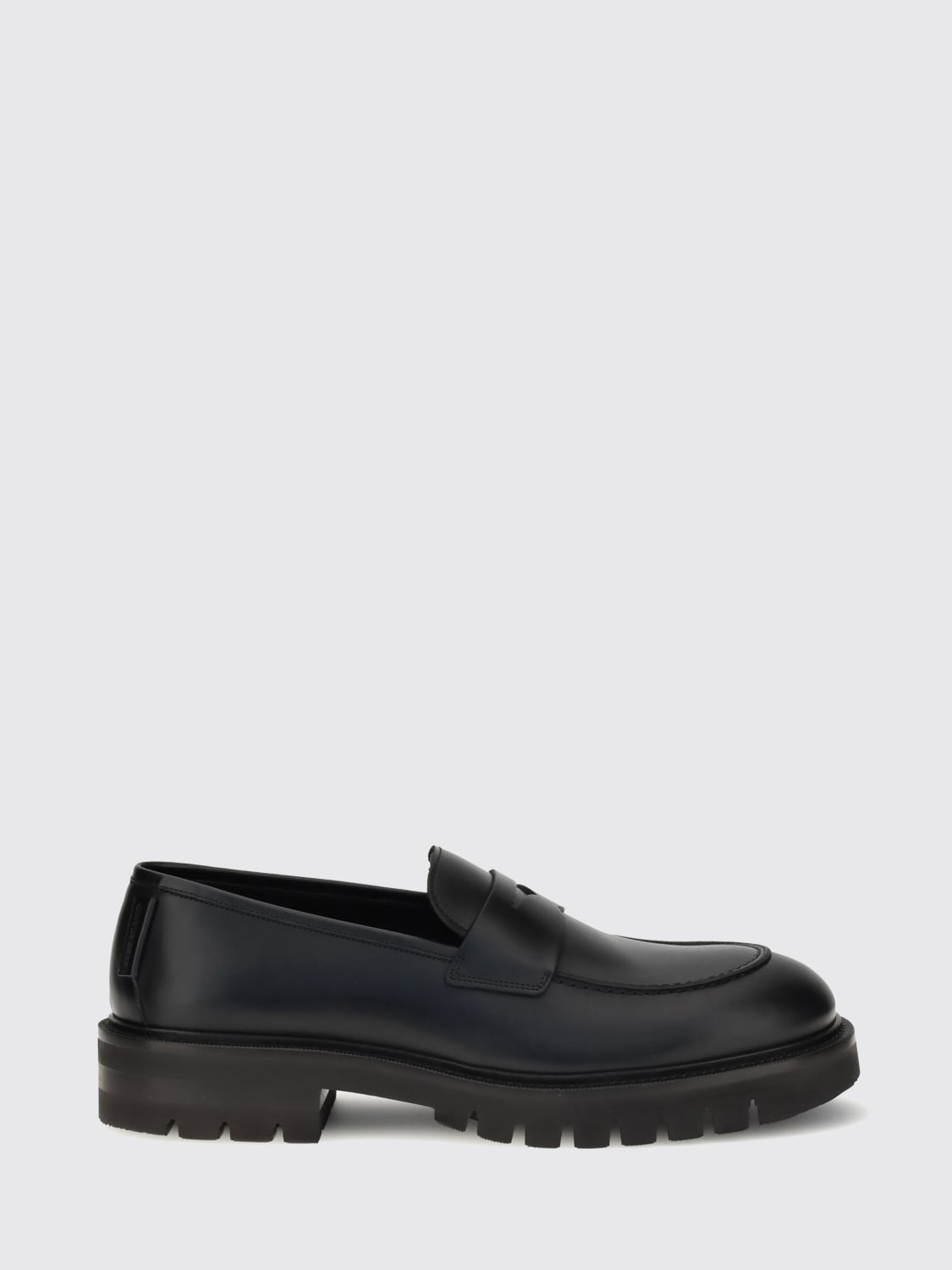 FERRAGAMO LOAFERS: Loafers men Ferragamo, Black - Img 1