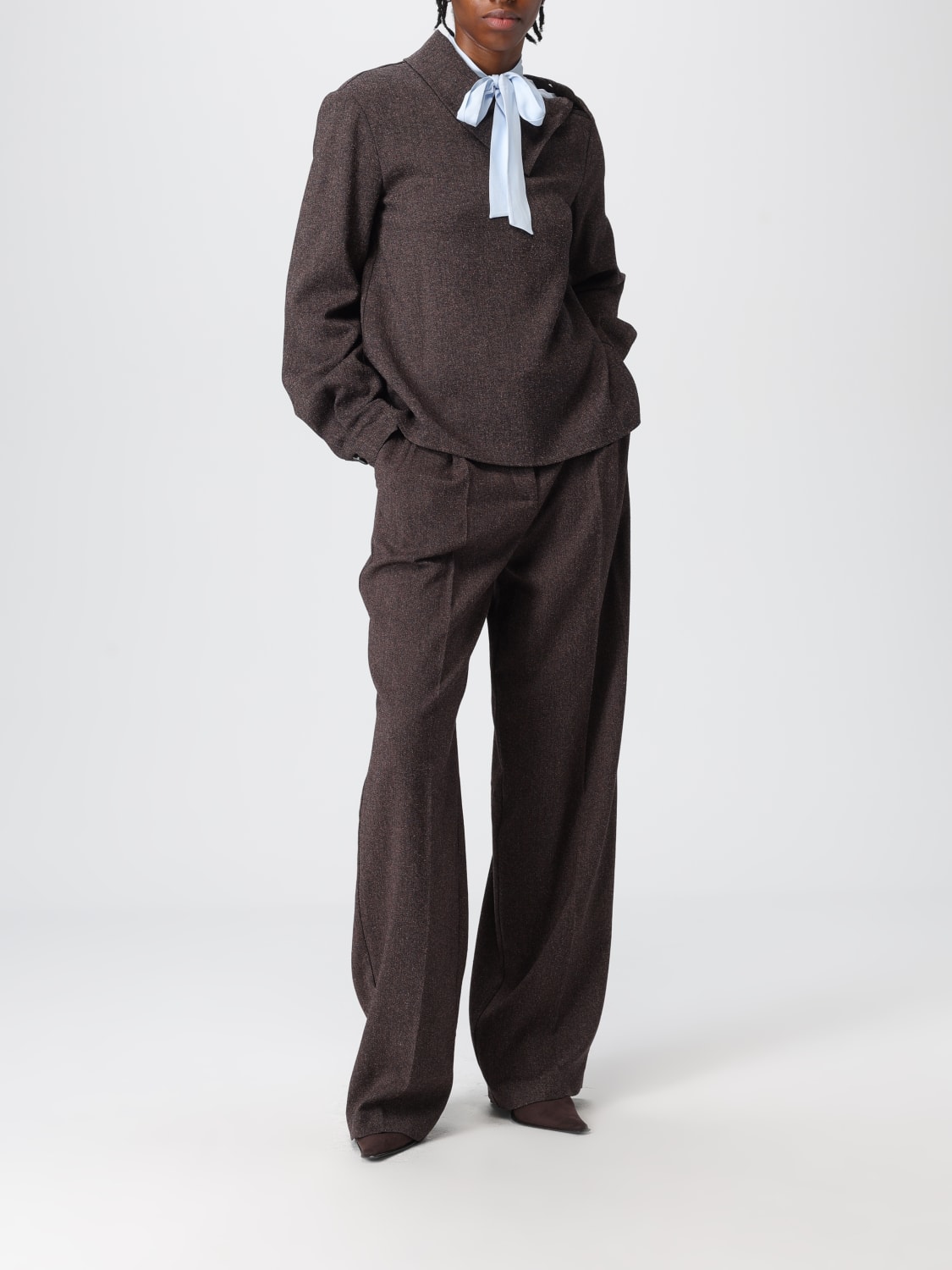 PATRIZIA PEPE TOP: Camiseta mujer Patrizia Pepe, Hielo - Img 2