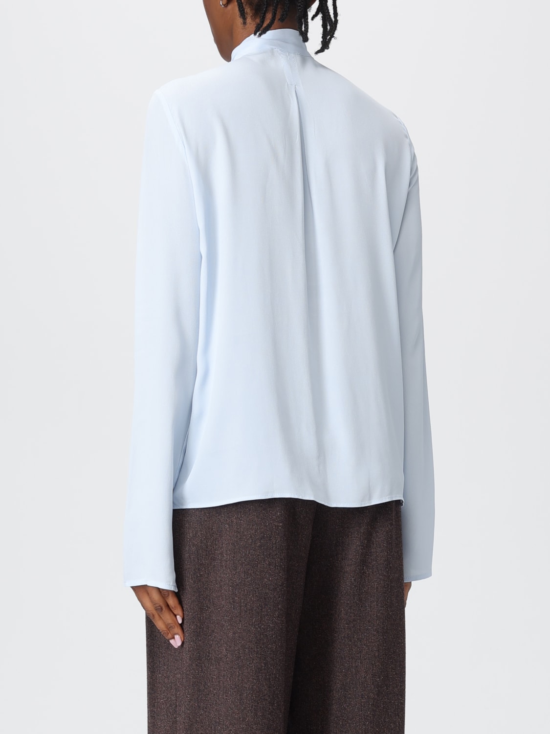 PATRIZIA PEPE TOP: Camiseta mujer Patrizia Pepe, Hielo - Img 3