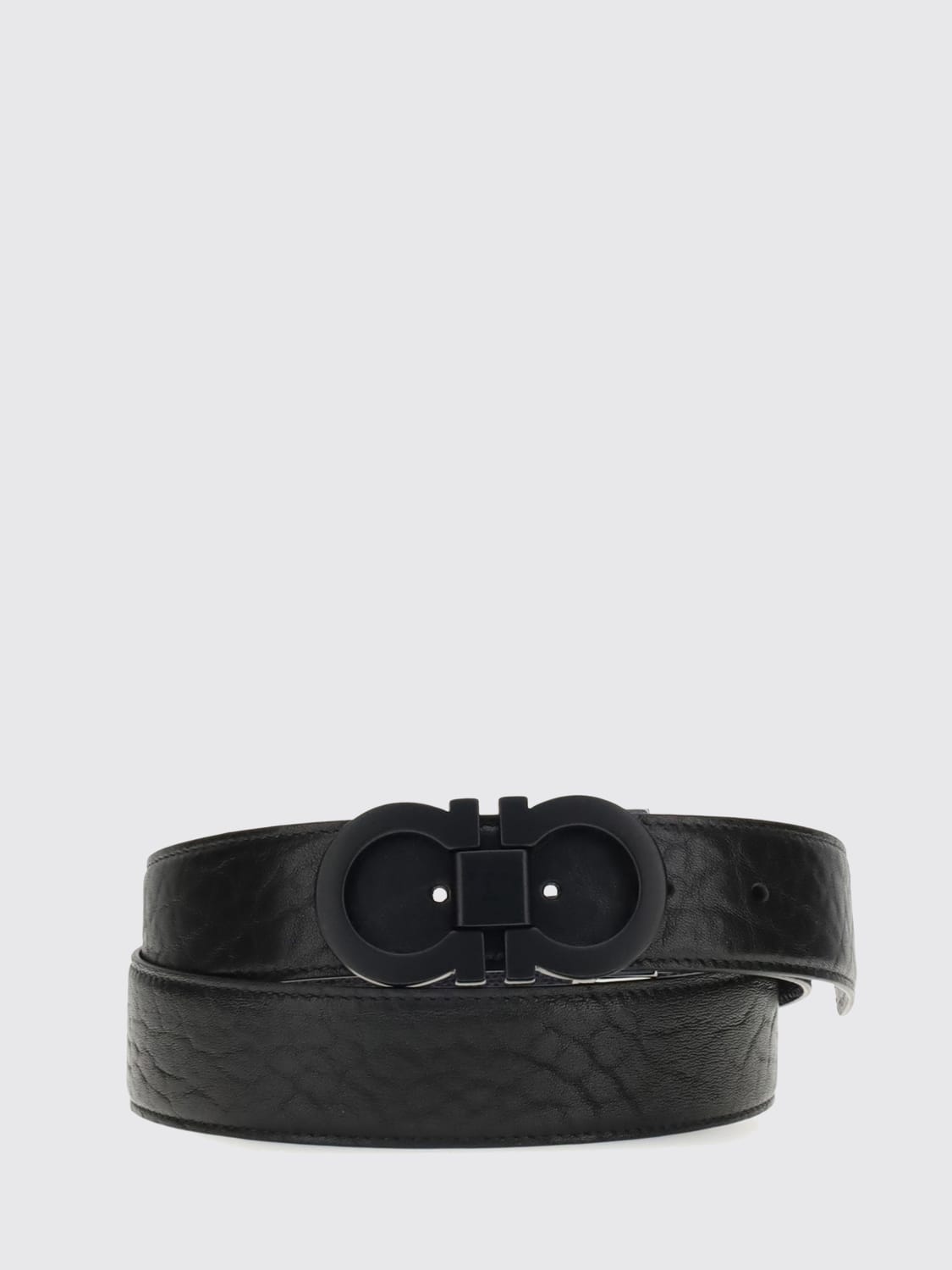 FERRAGAMO BELT: Belt men Ferragamo, Navy - Img 1