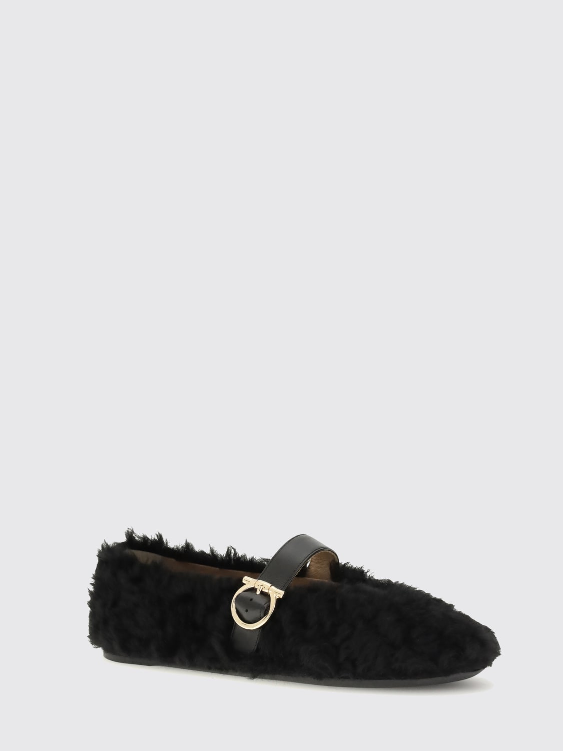 FERRAGAMO BALLET FLAT: Ballet flat woman Ferragamo, Black - Img 2