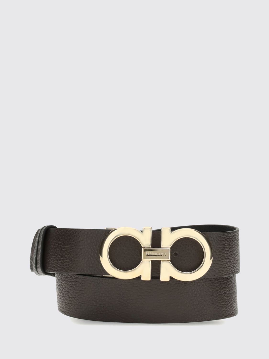 FERRAGAMO BELT: Belt woman Ferragamo, Dark - Img 2