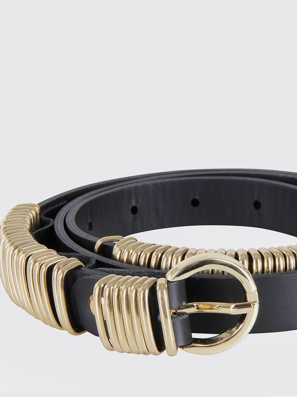 FEDERICA TOSI BELT: Belt woman Federica Tosi, Black - Img 2