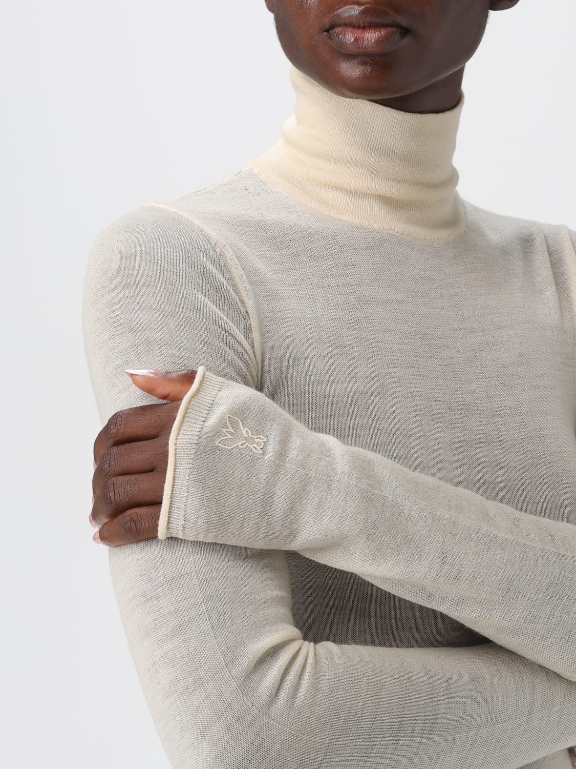 PATRIZIA PEPE JUMPER: Jumper woman Patrizia Pepe, White - Img 3