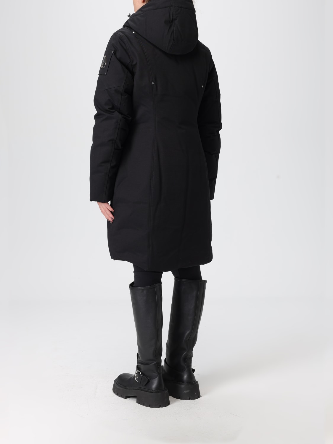 MOOSE KNUCKLES GIACCA: Giubbotto trapuntato Moose Knuckles in misto cotone , Nero - Img 2