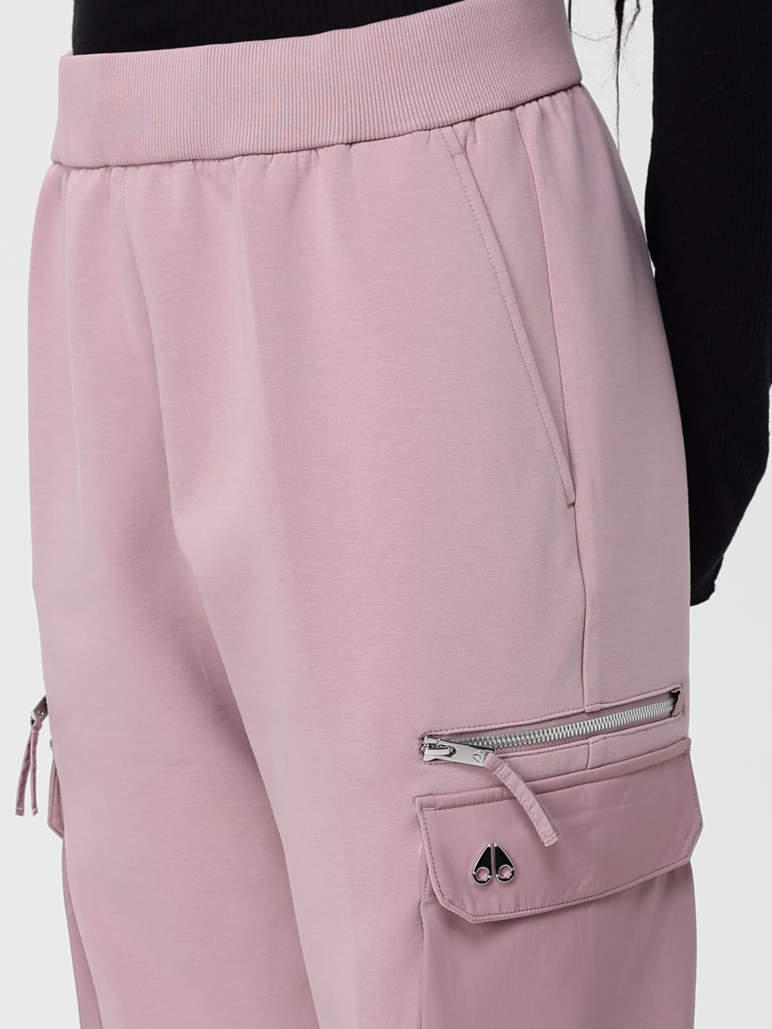 MOOSE KNUCKLES PANTS: Pants woman Moose Knuckles, Violet - Img 3