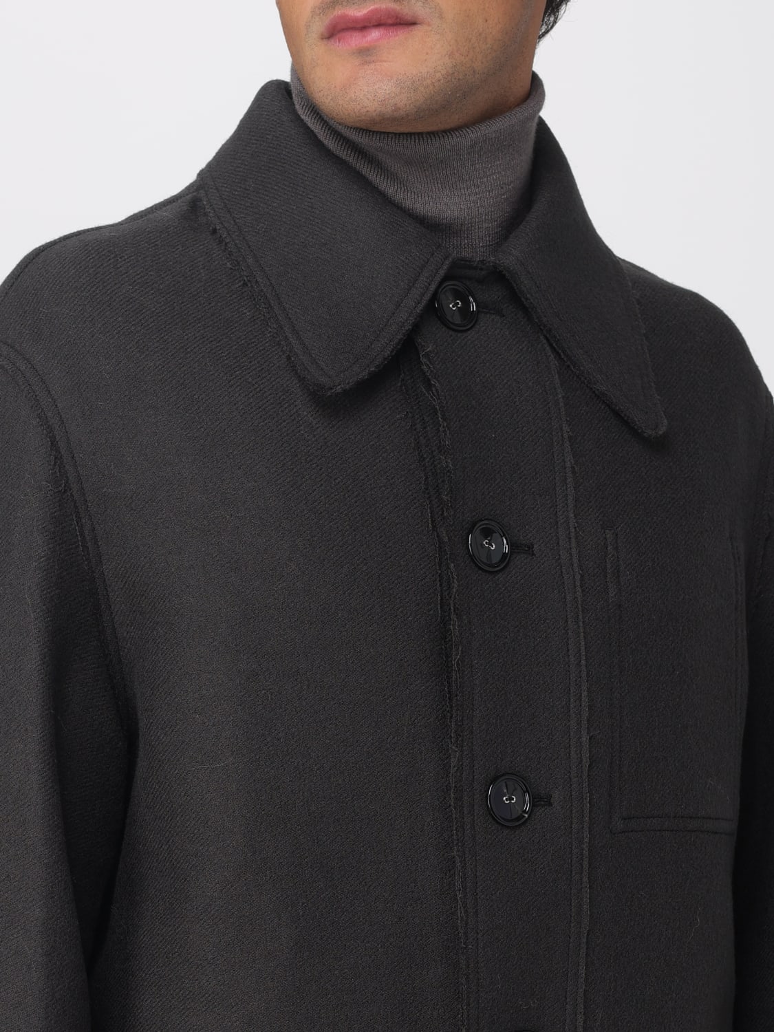 AMI PARIS JACKET: Jacket men Ami Paris, Charcoal - Img 5