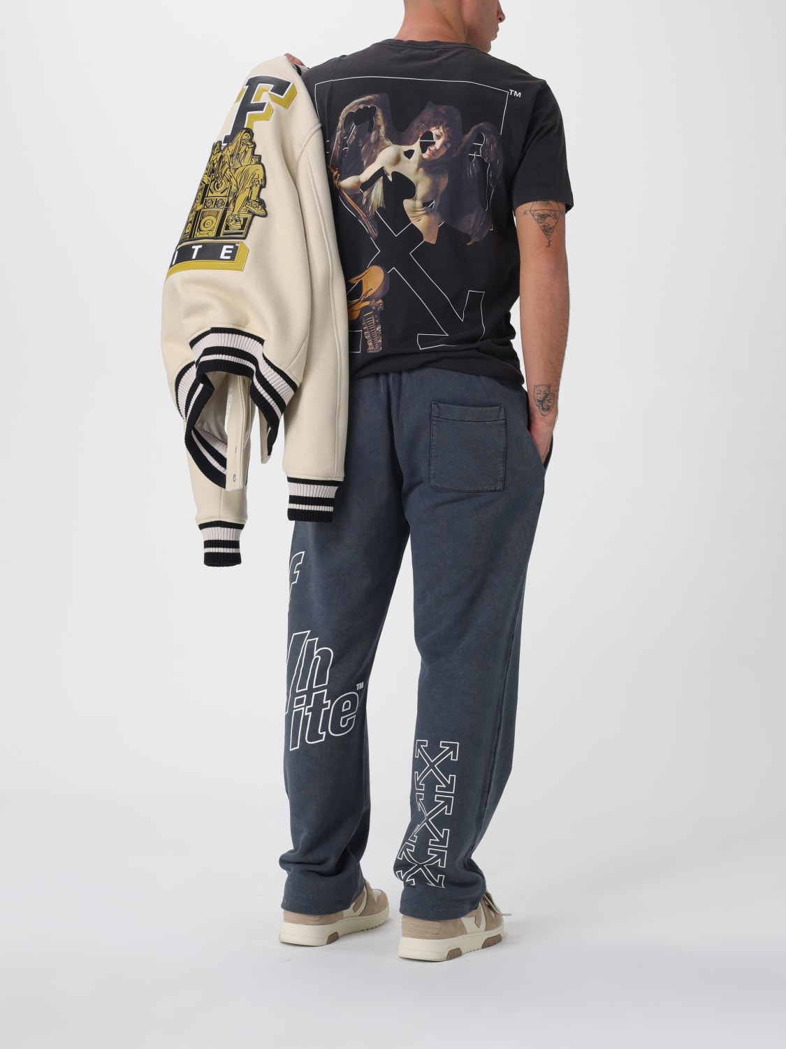 OFF-WHITE JACKET: Jacket men Off-white, Beige - Img 2