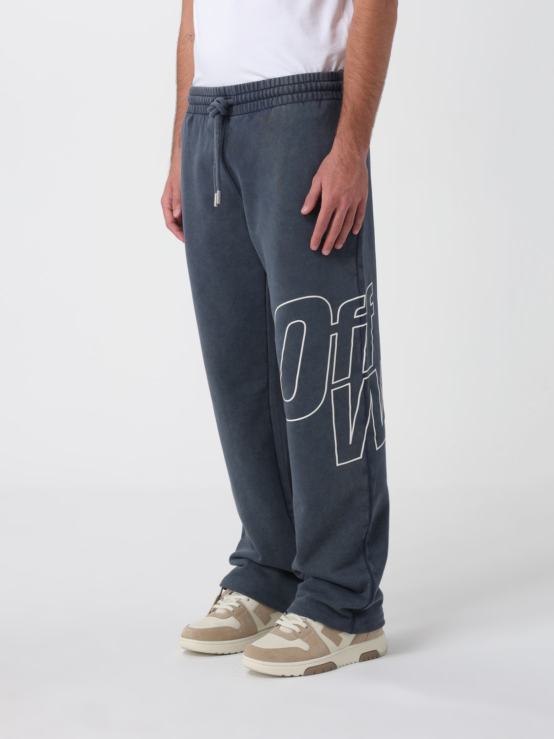 OFF-WHITE PANTS: Pants men Off-white, Grey - Img 4