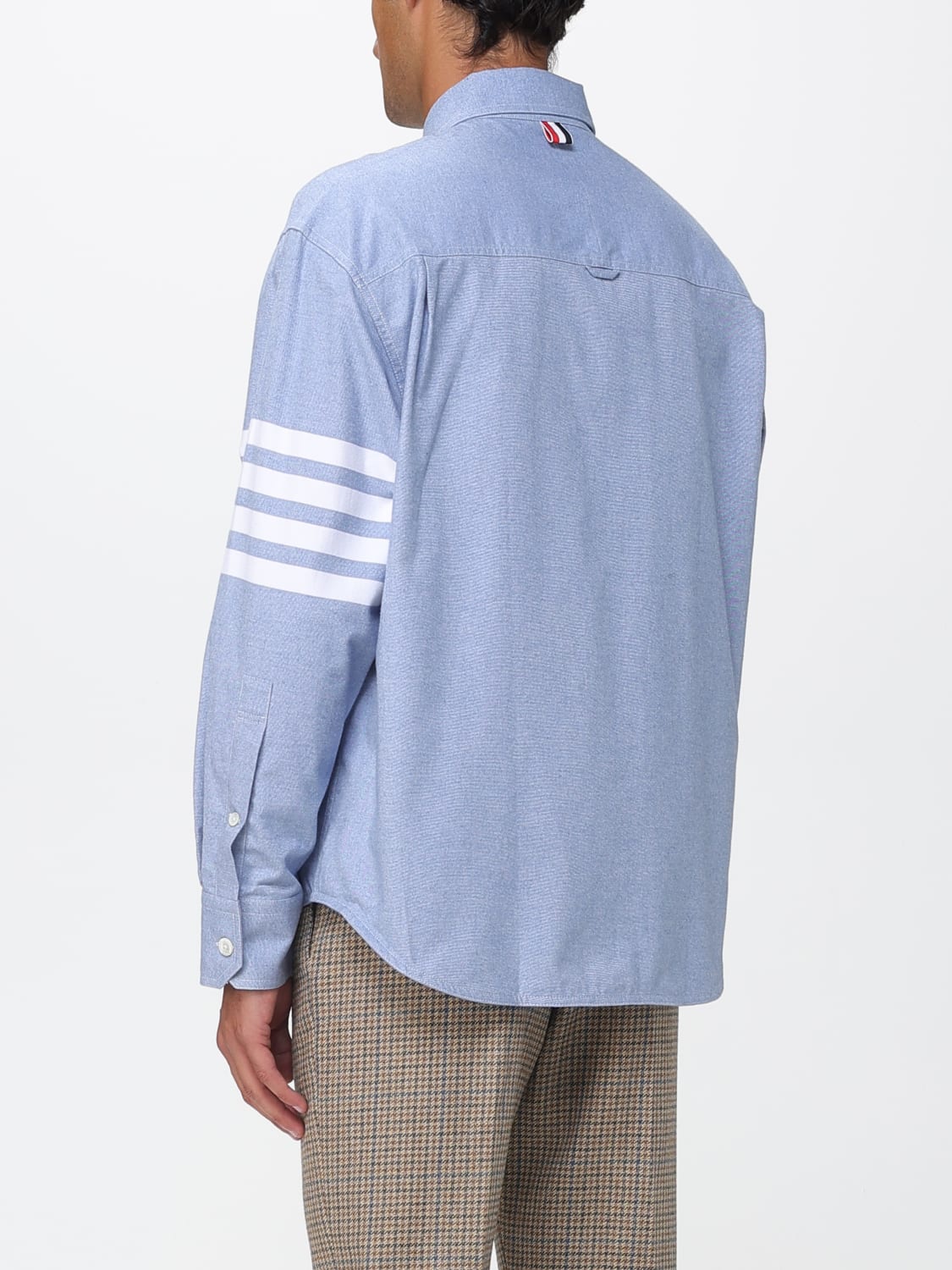 THOM BROWNE SHIRT: Sweater men Thom Browne, Gnawed Blue - Img 2
