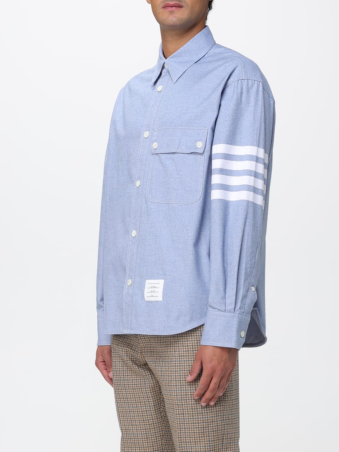 THOM BROWNE SHIRT: Sweater men Thom Browne, Gnawed Blue - Img 3